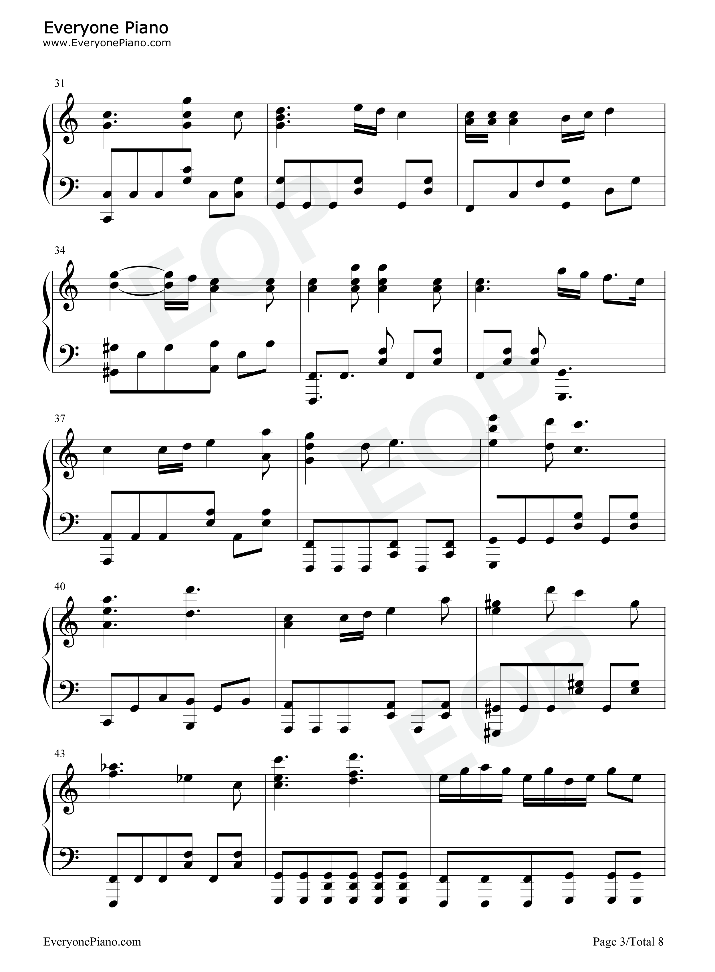 大丈夫钢琴谱_RADWIMPS
