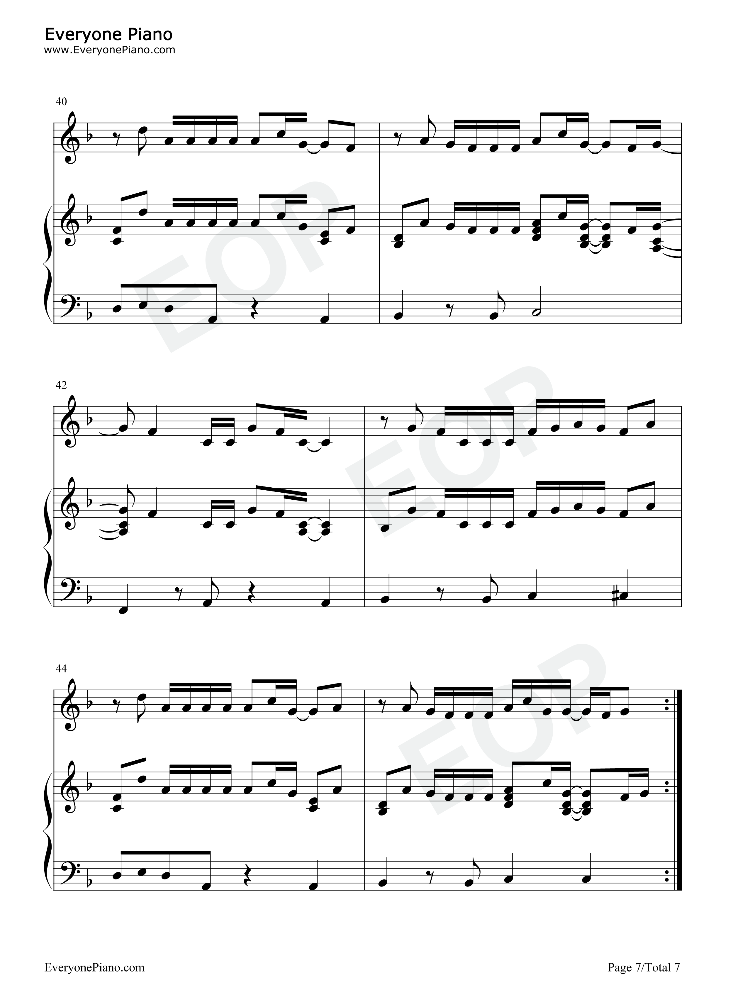 Always_Be_My_Baby钢琴谱_Mariah_Carey