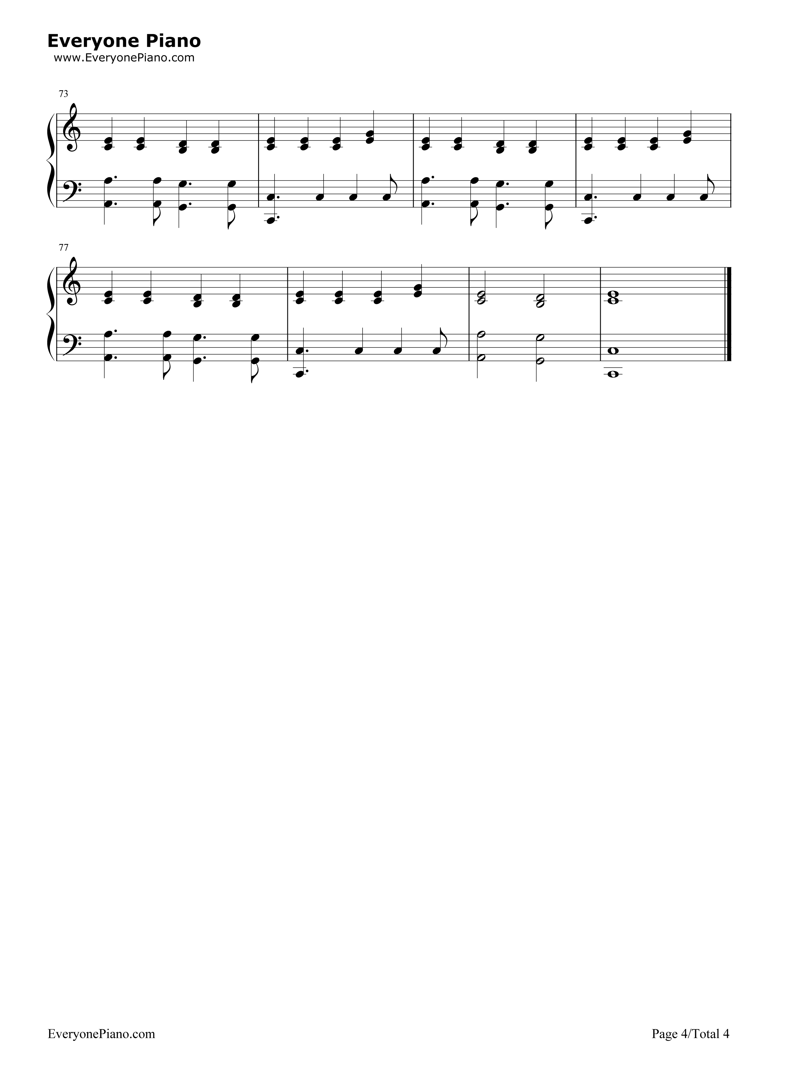 Riptide钢琴谱_Taylor_Swift