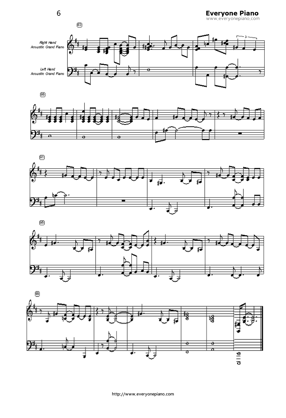 Everything钢琴谱_Michael_Bublé