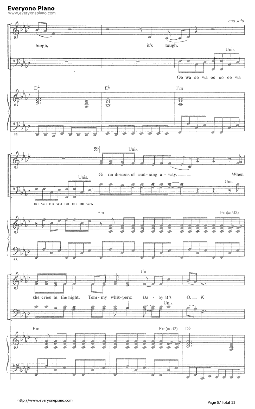 Livin'_on_a_prayer钢琴谱_Bon_Jovi_邦乔维