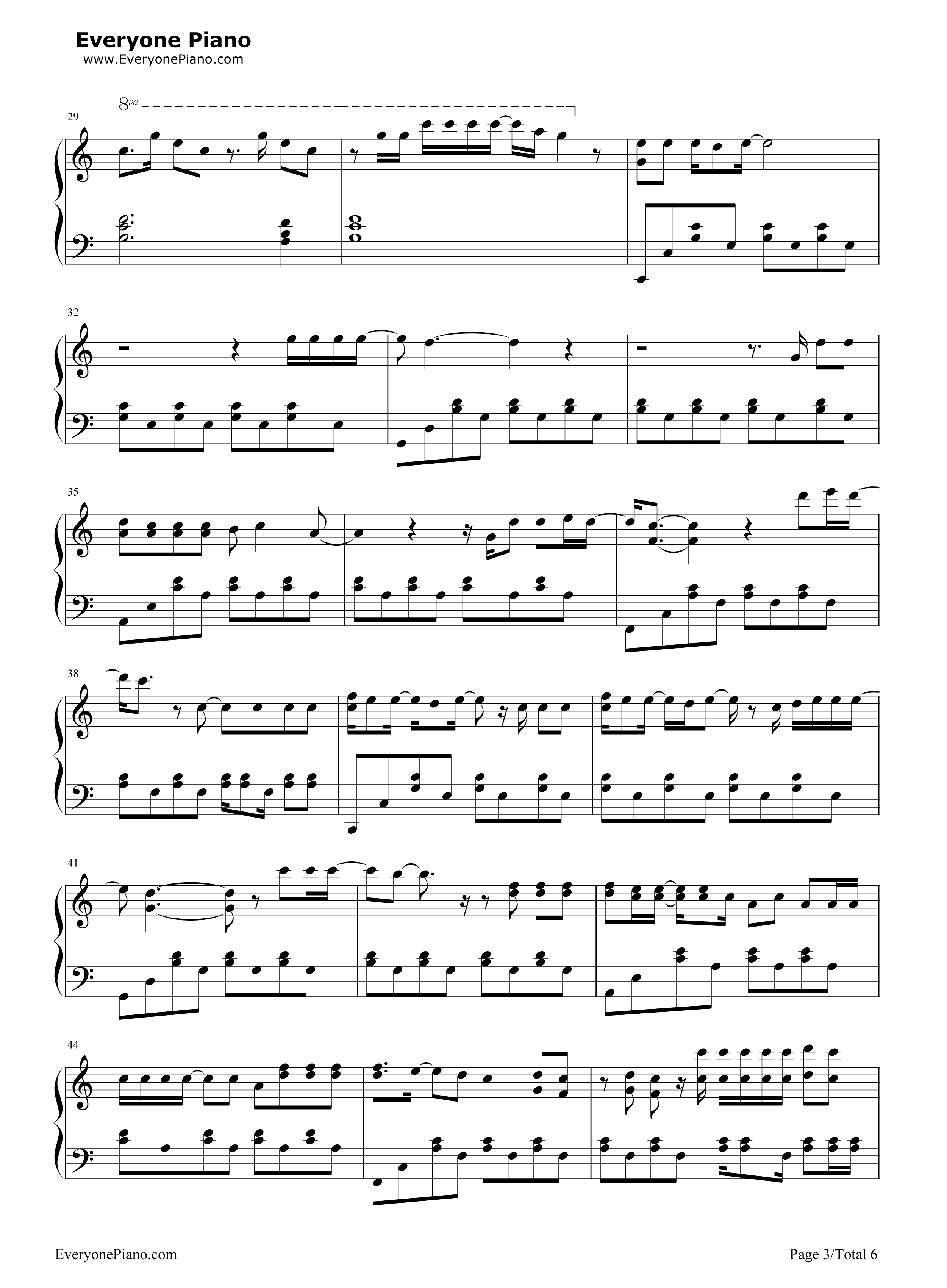 Out_of_the_Woods钢琴谱_Taylor_Swift