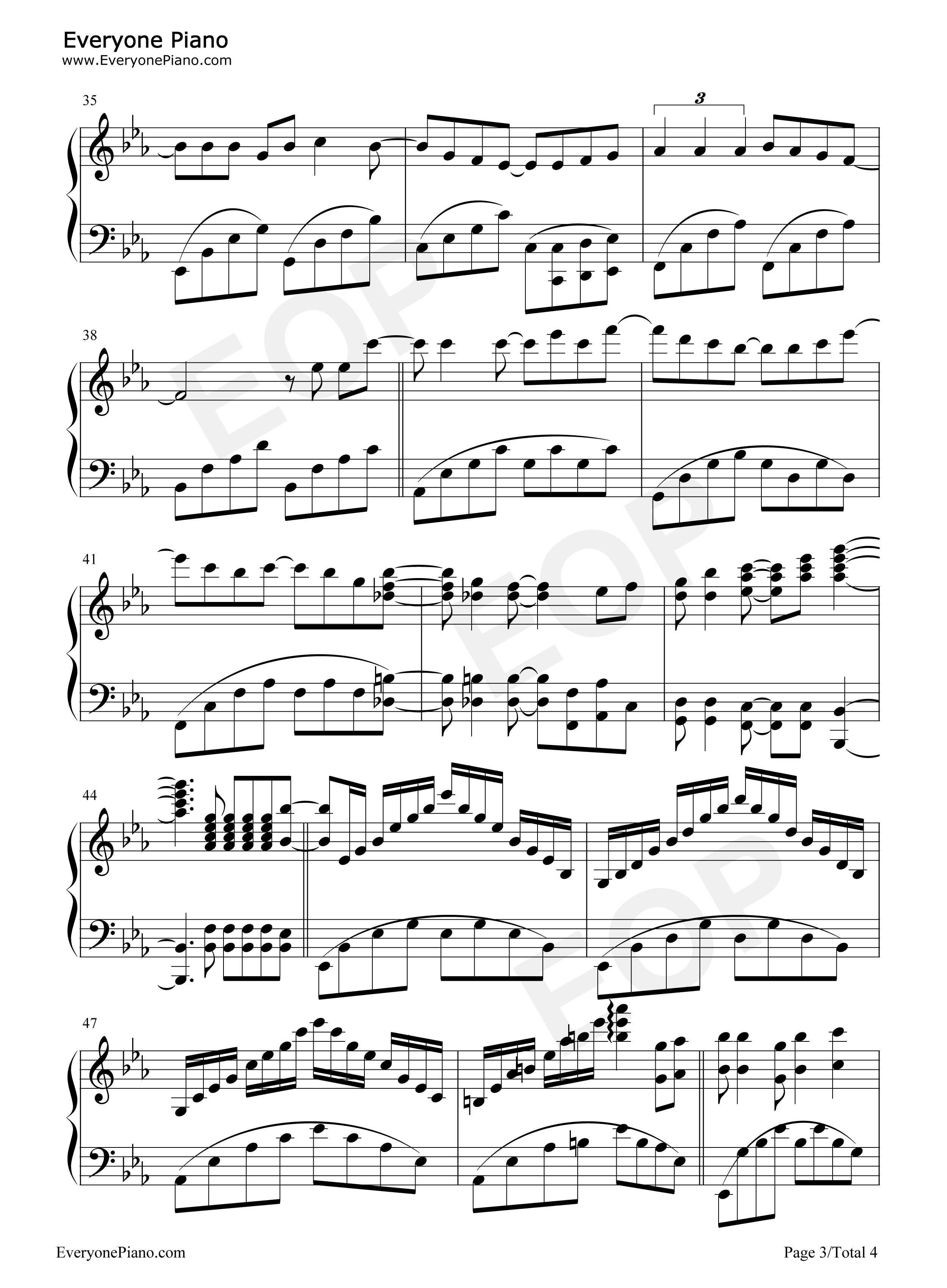 How_Deep_Is_Your_Love钢琴谱_Bee_Gees