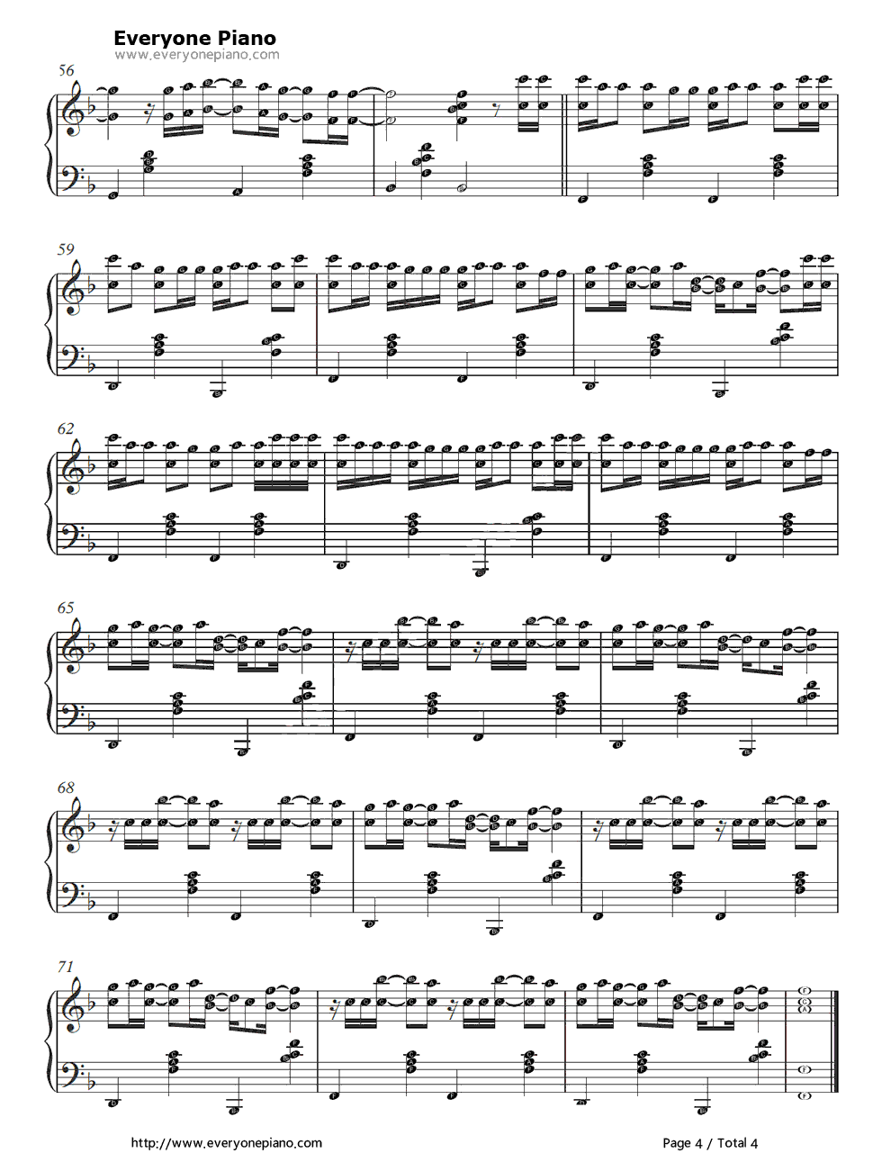 Here's_to_Never_Growing_Up钢琴谱_Avril_Lavigne