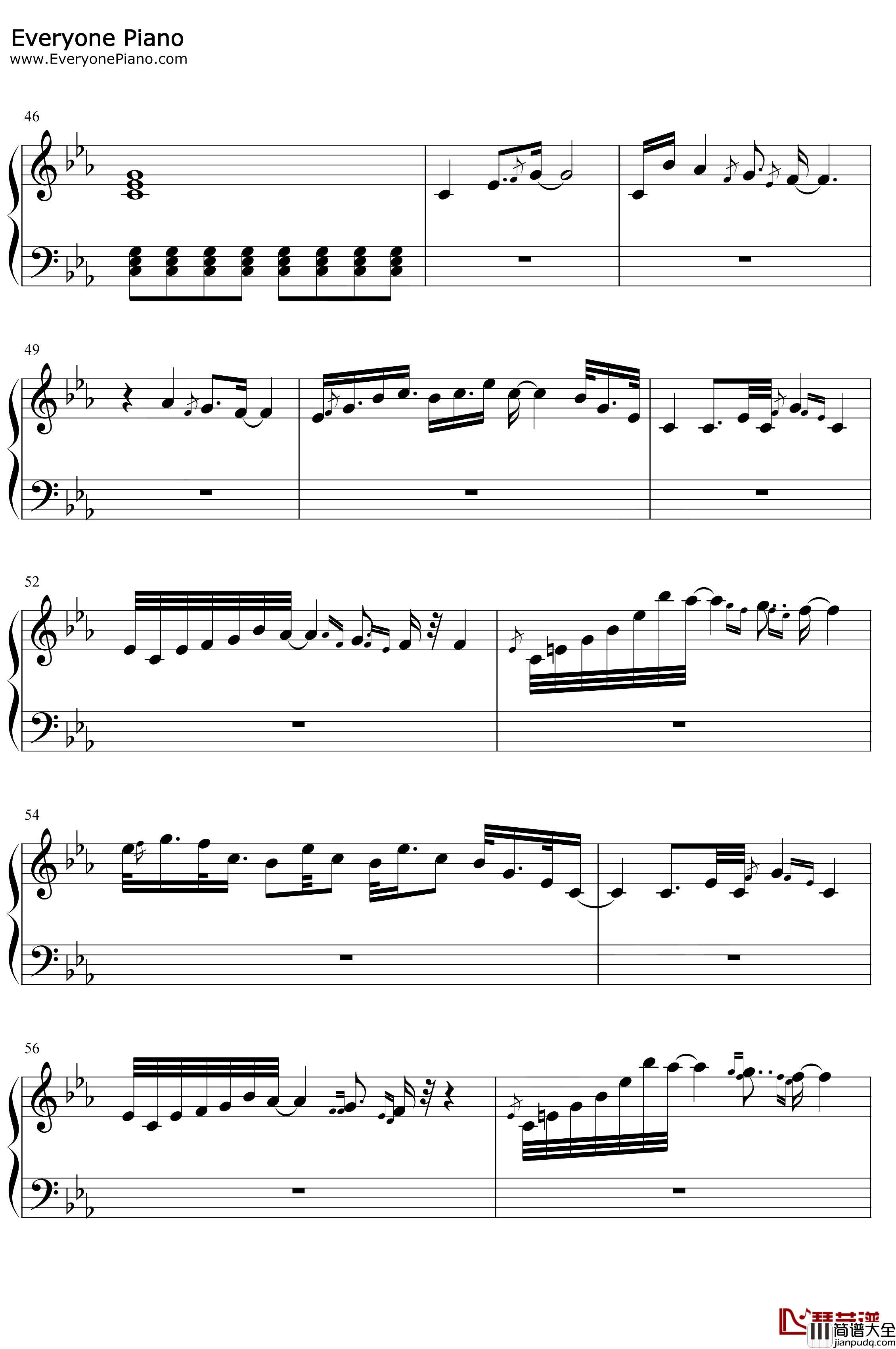 Use_This_Gospel钢琴谱_Kanye_West