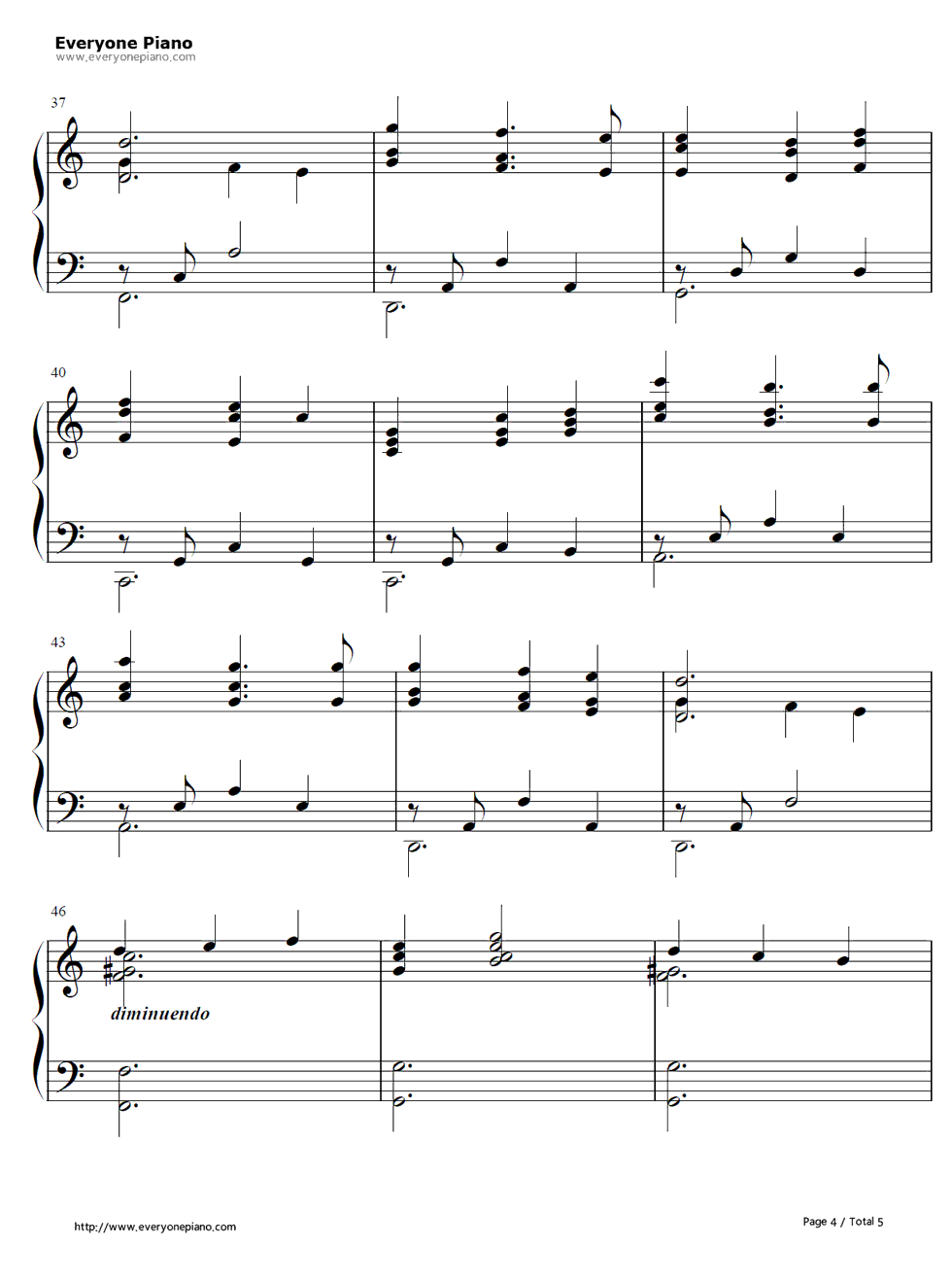 God_Help_The_Outcasts钢琴谱_Alan_Menken
