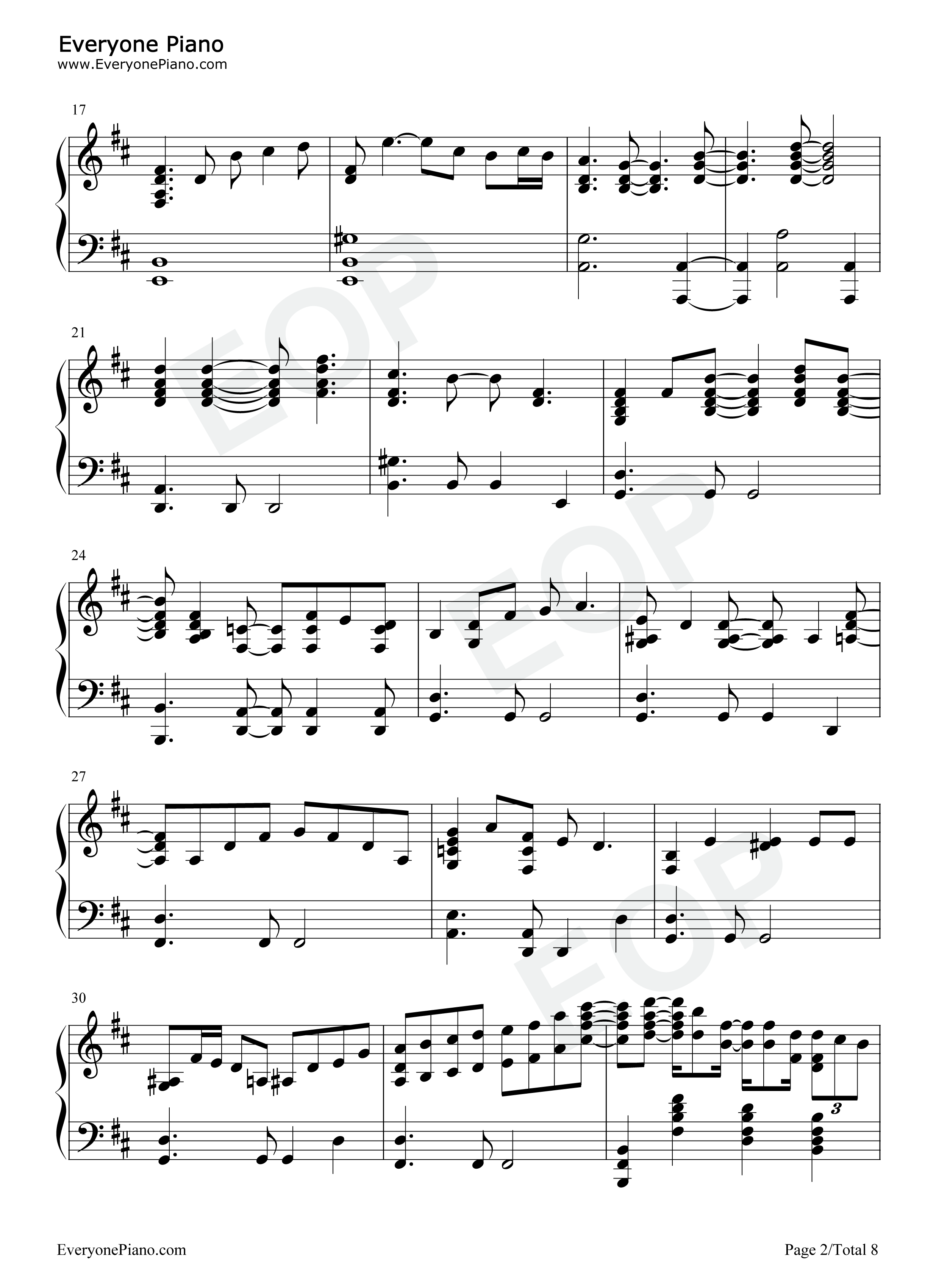 Just_the_Way_You_Are钢琴谱_Billy_Joel