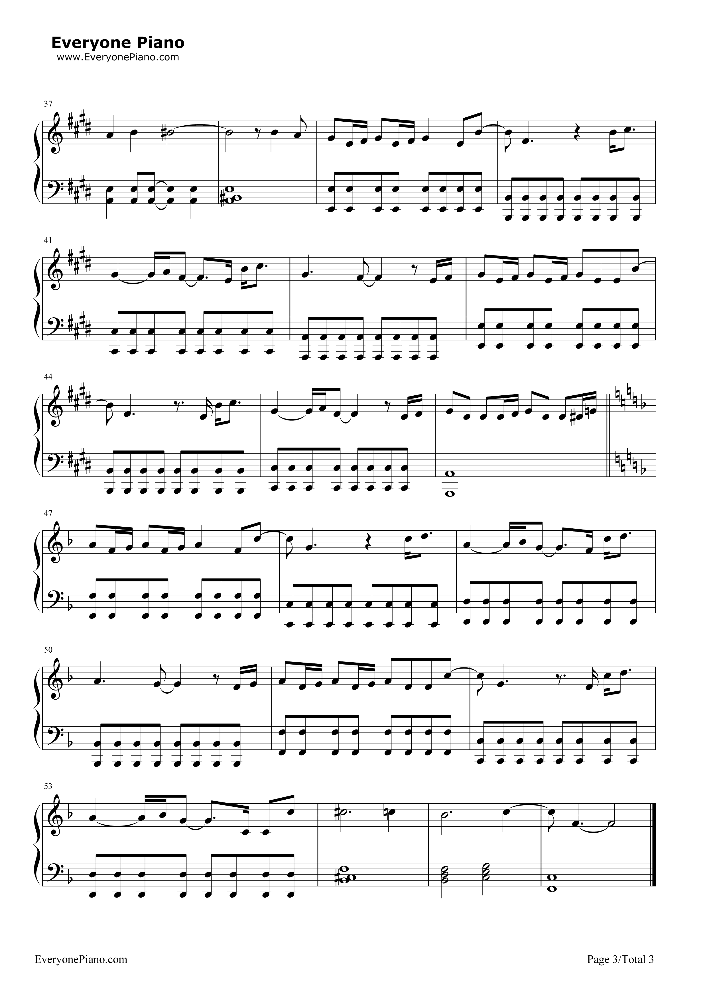 How_Far_I'll_Go钢琴谱_Alessia_Cara