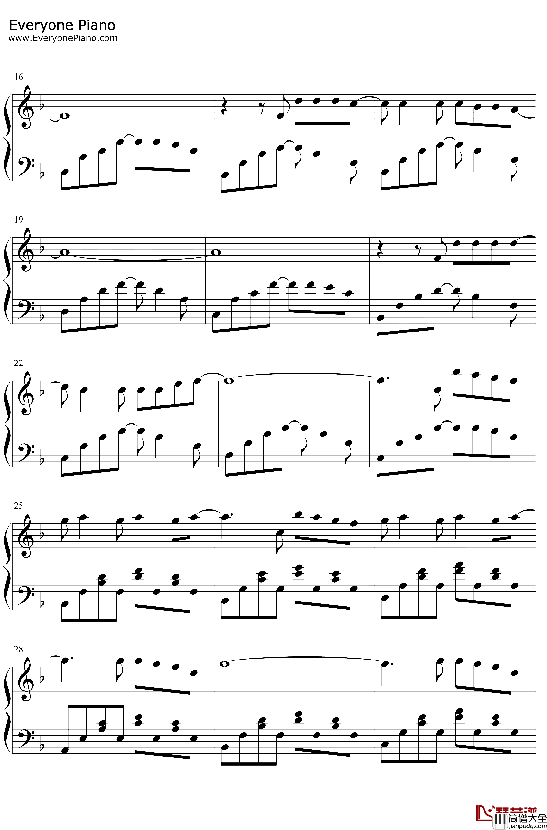 用尽我的一切奔向你钢琴谱_周笔畅_闪光少女友情旗舰概念曲
