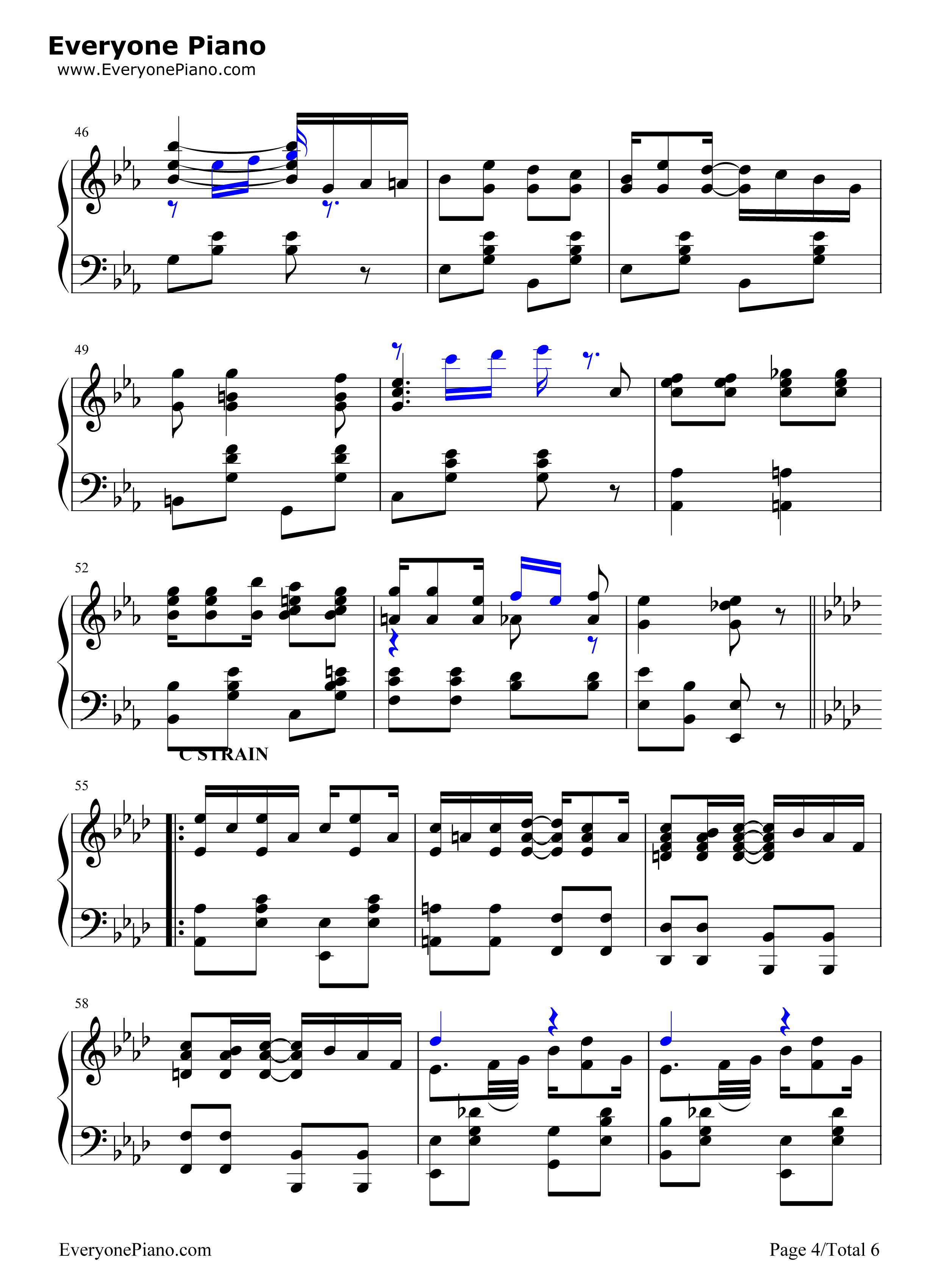 Peacherine_Rag钢琴谱_Scott_Joplin