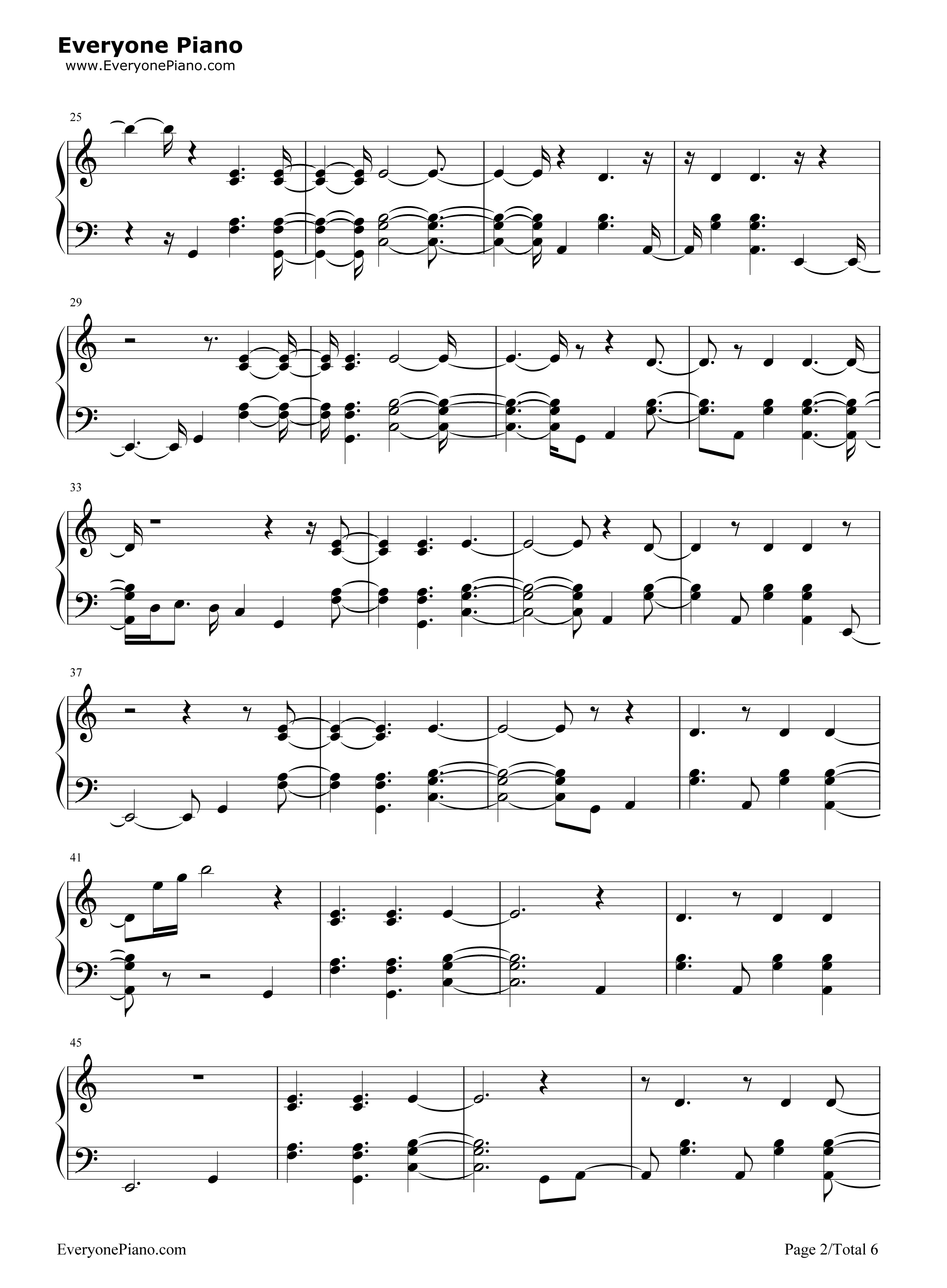 Prayers_Up钢琴谱_Calvin_Harris