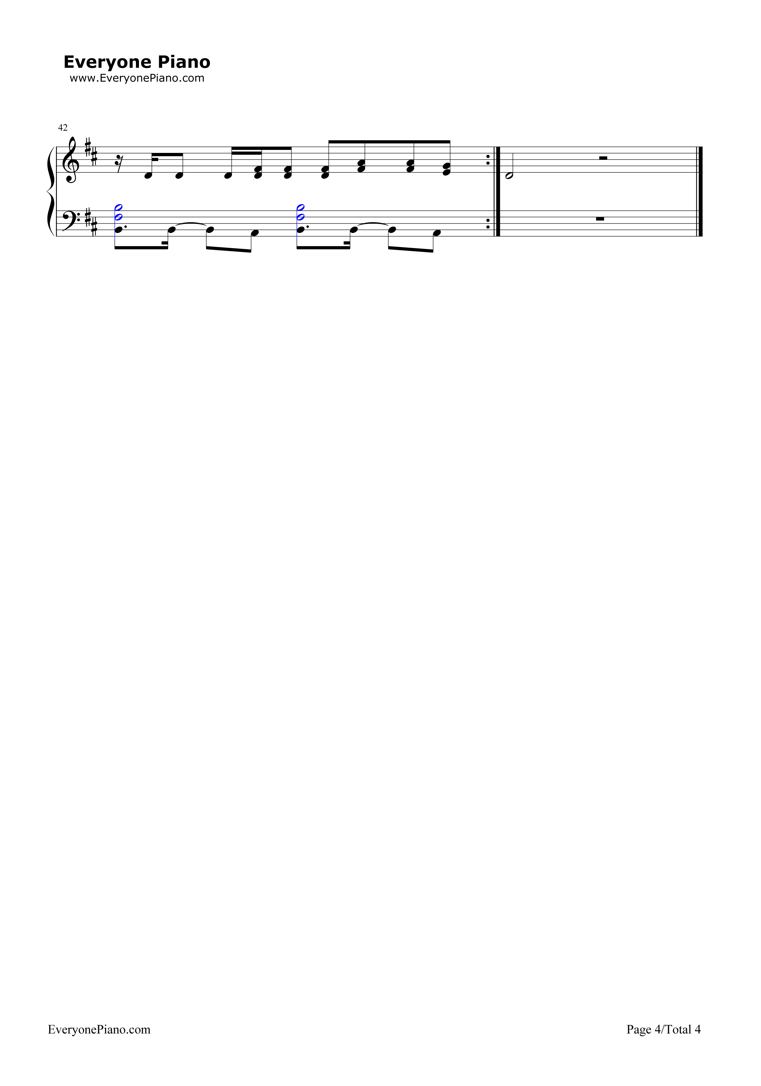 Send_My_Love_(To_Your_New_Lover)钢琴谱_Adele