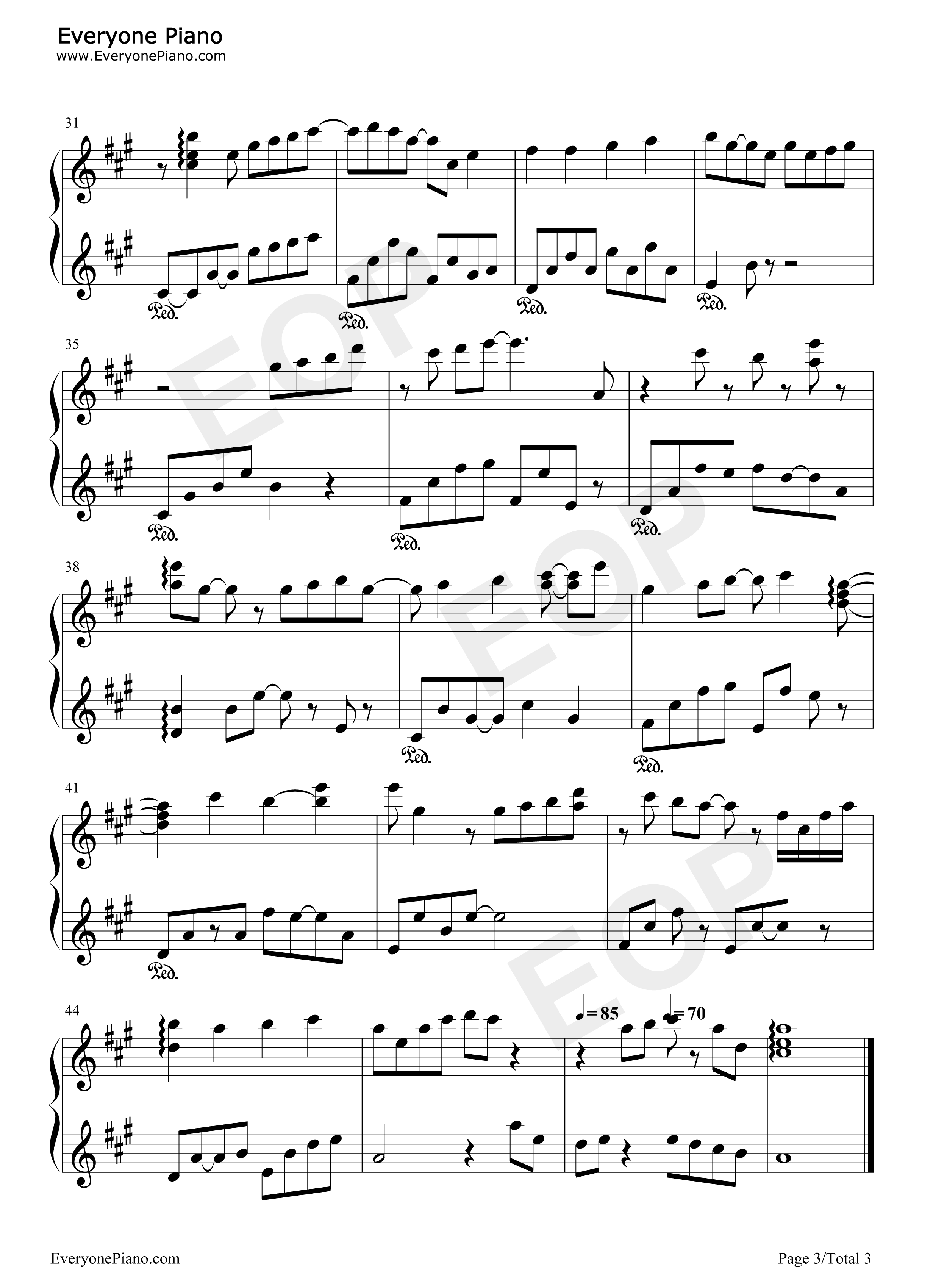 苍月のティアラ钢琴谱_Active_Planets