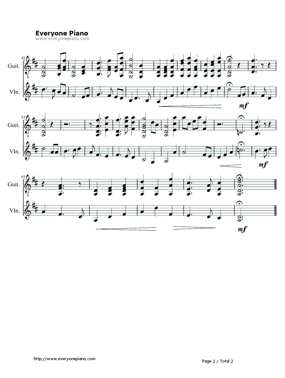 Ashokan_Farewell钢琴谱_Jay_Ungar