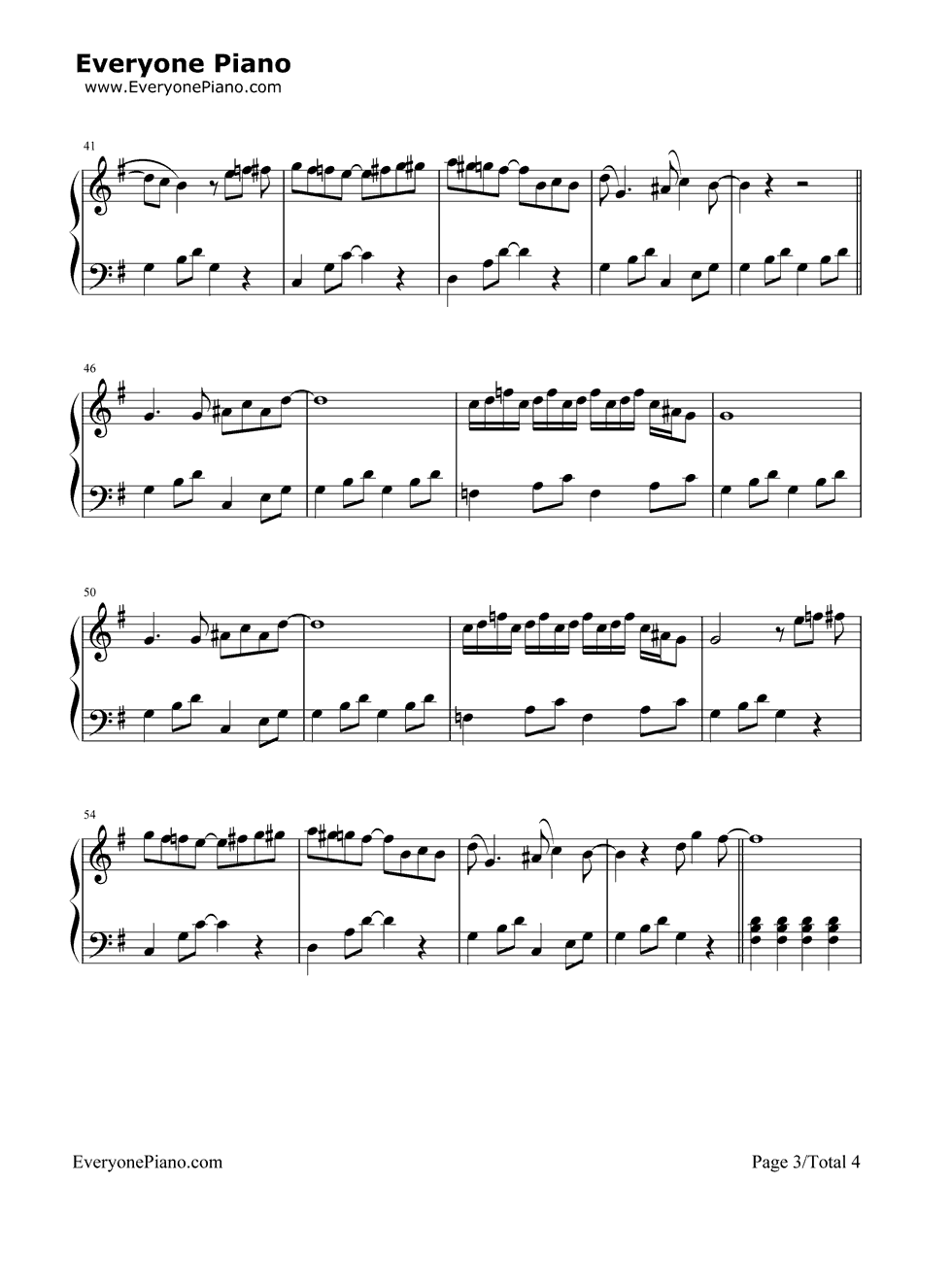 A_Hard_Day's_Night钢琴谱_The_Beatles