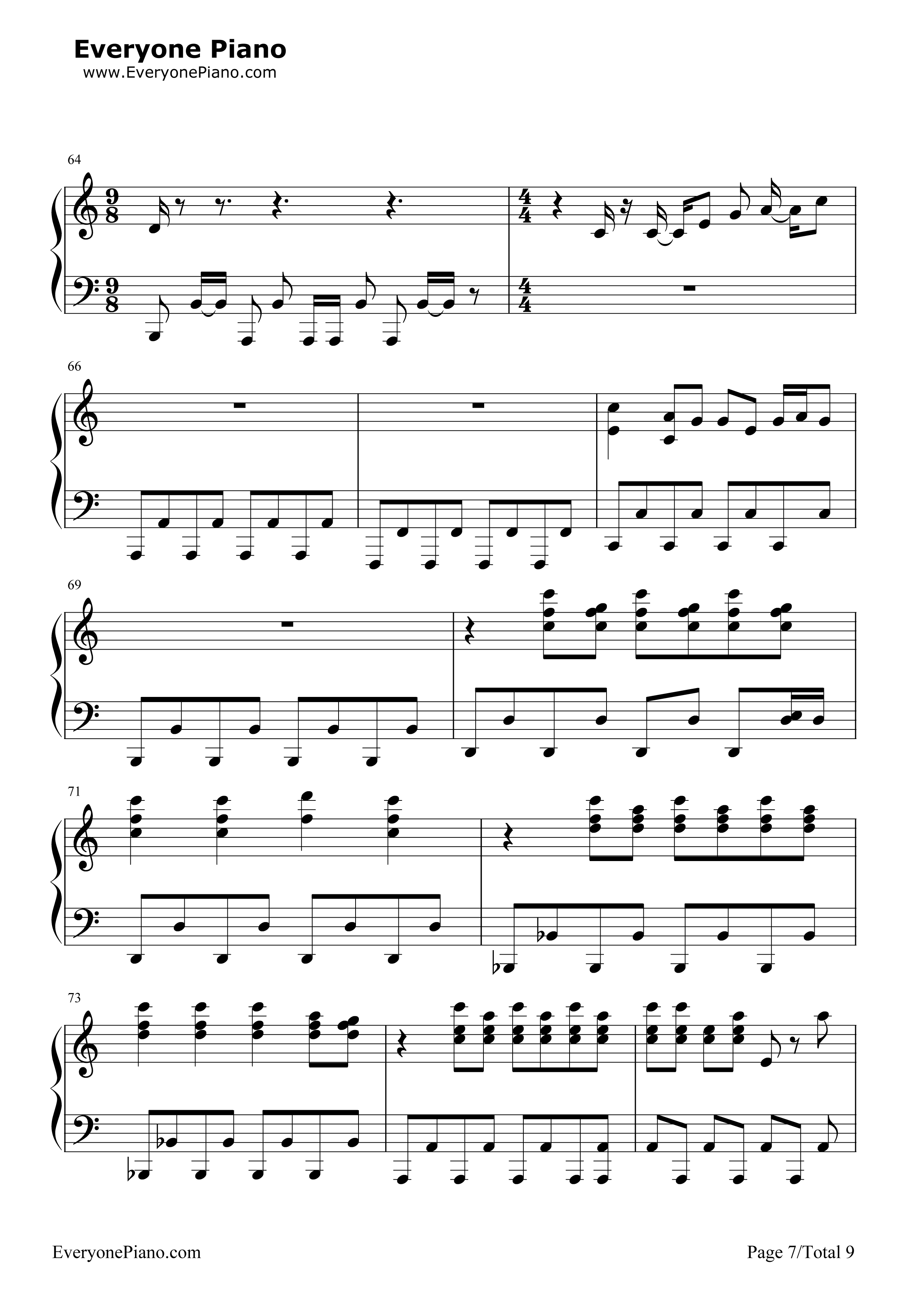 Stronger_(What_Doesn't_Kill_You)钢琴谱_Kelly_Clarkson
