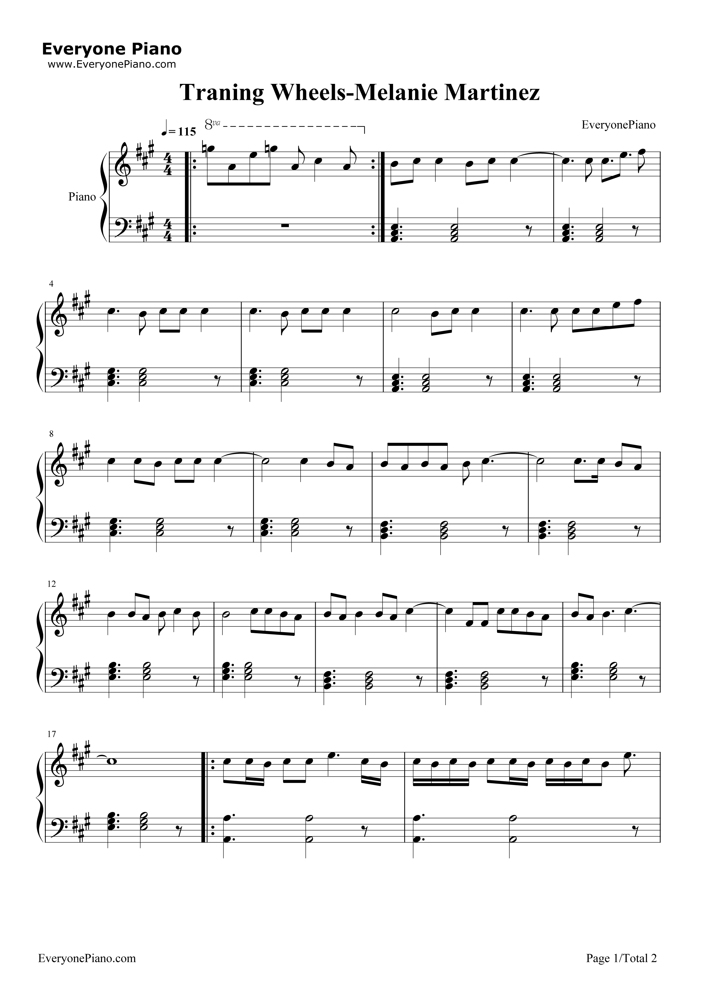 Training_Wheels_piano钢琴谱_Melanie_Martinez
