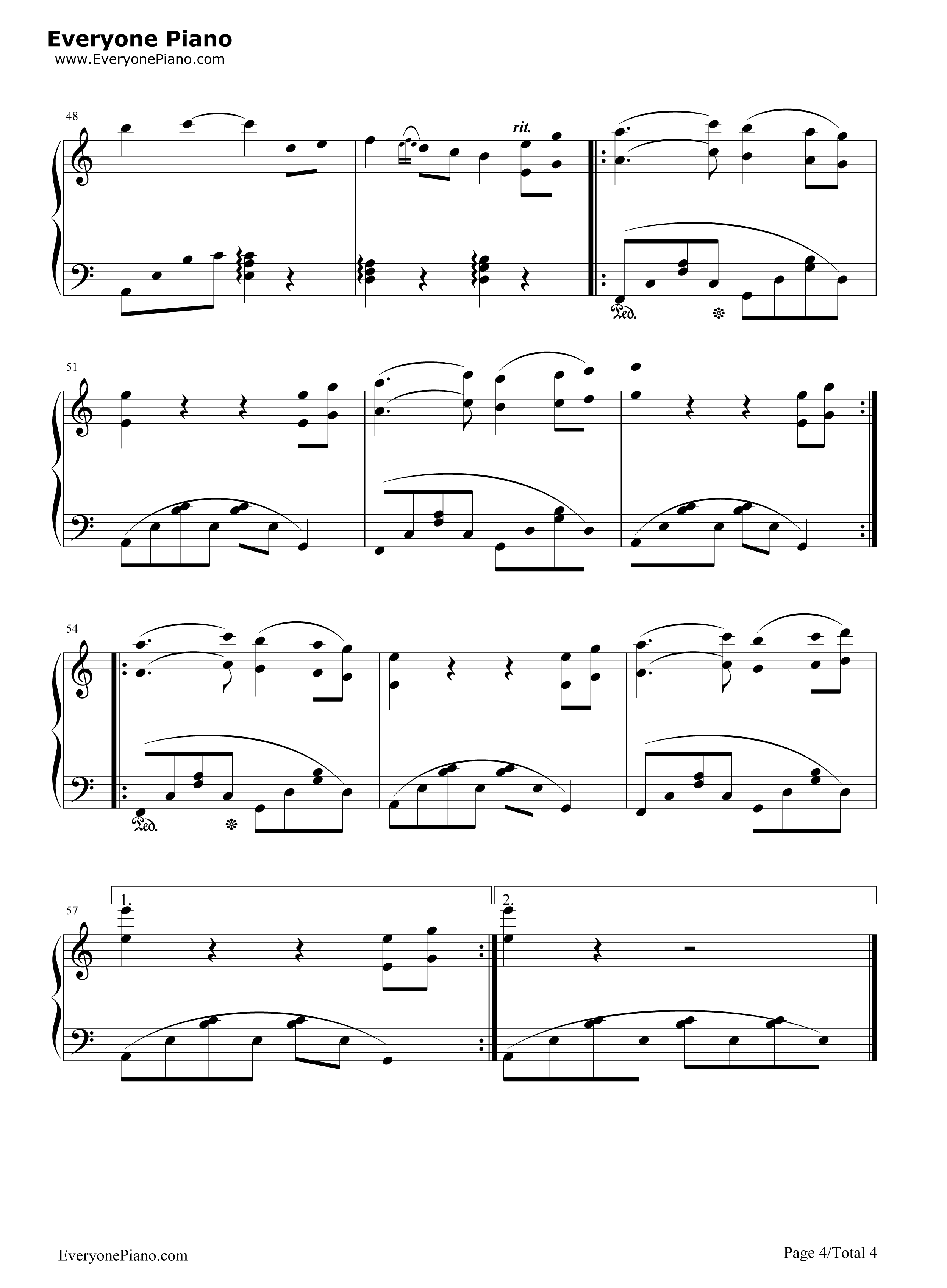 重回心灵花园钢琴谱_Andemund_Orchestra