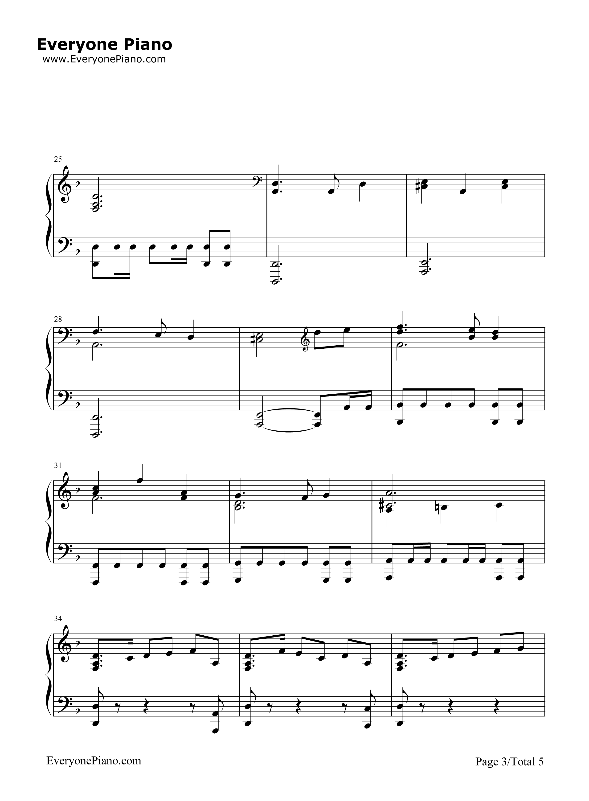 The_Medallion_Calls钢琴谱_Hans_Zimmer