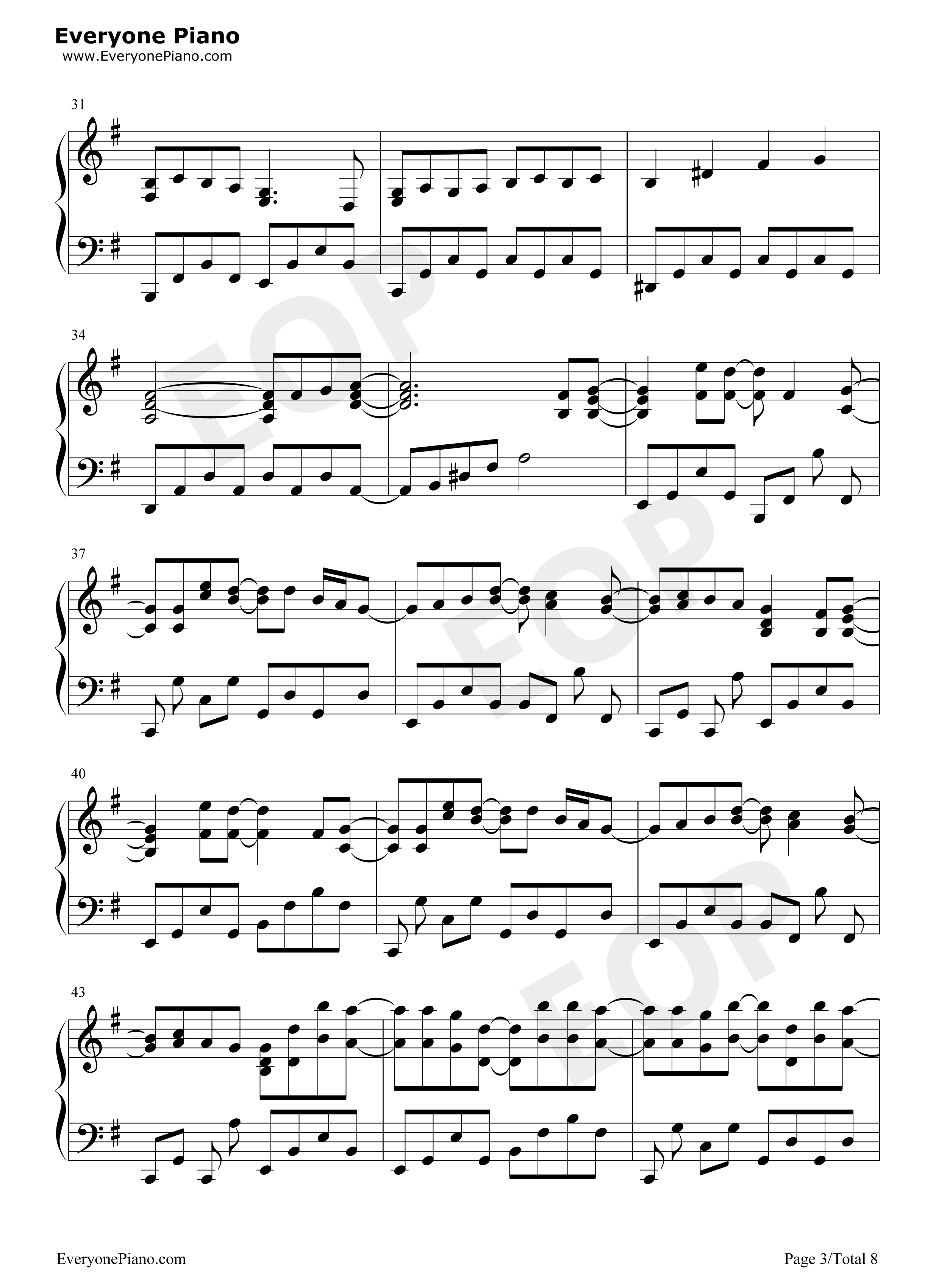 ダブルラリアット钢琴谱_巡音ルカ