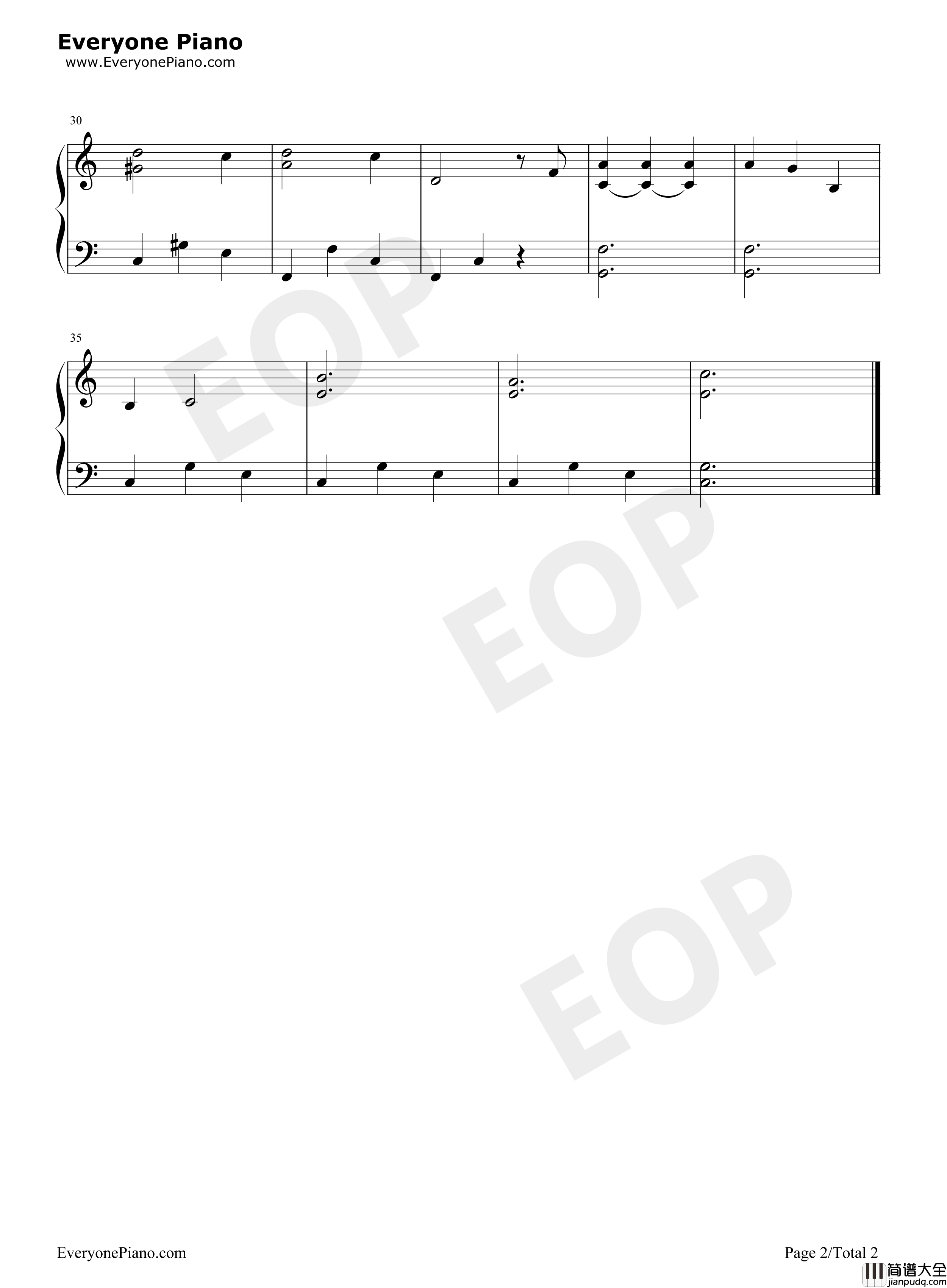 The_Last_Waltz钢琴谱_Engelbert_Humperdinck