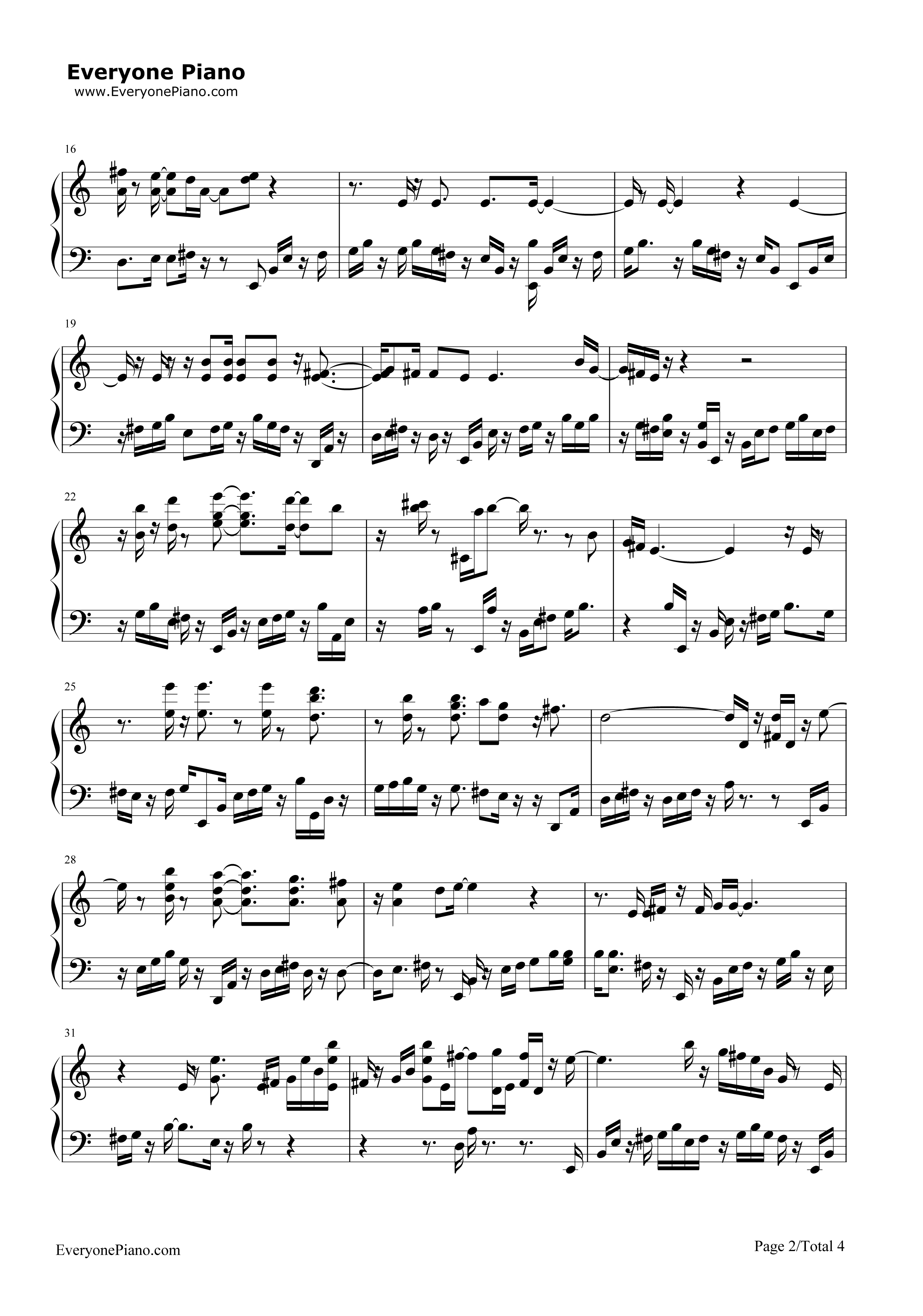 Scarborough_Fair钢琴谱_Simon_&_Garfunkel