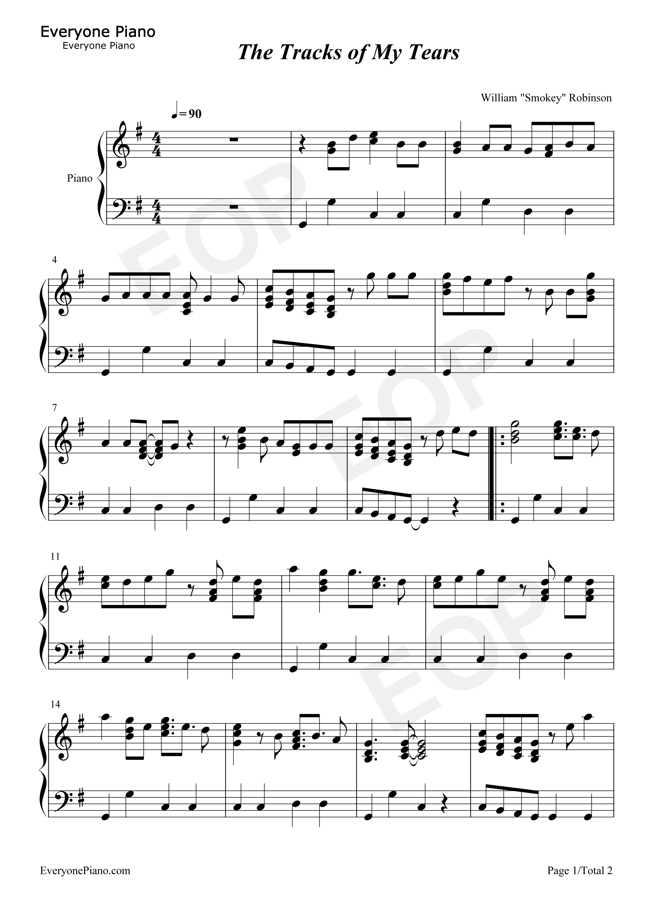 The_Tracks_of_My_Tears钢琴谱_Smokey_Robinson_The_Miracles
