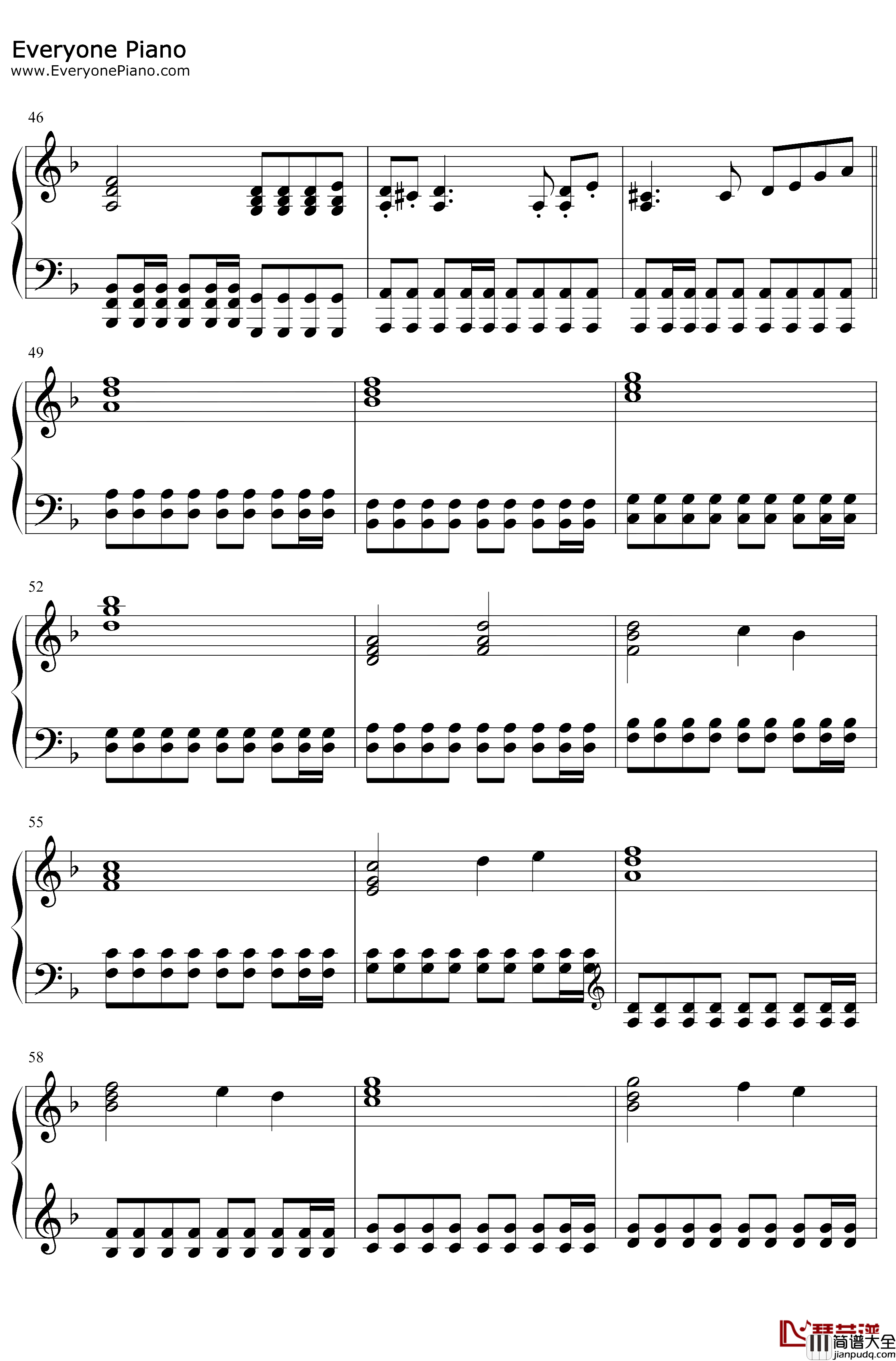 Never_Back_Down钢琴谱_Two_Steps_From_Hell