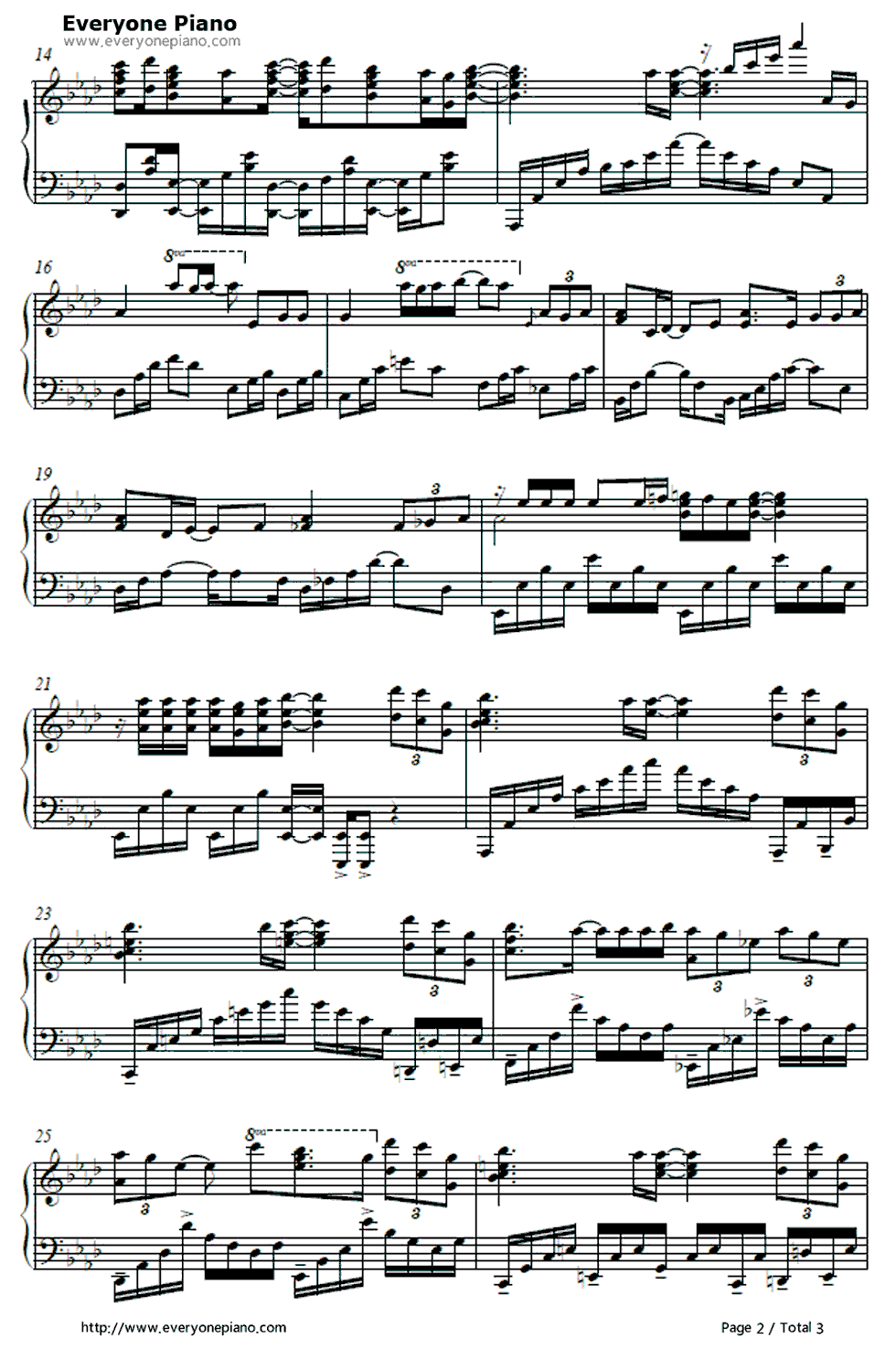 君にまつわるミステリー钢琴谱_佐藤聪美_茅野爱衣