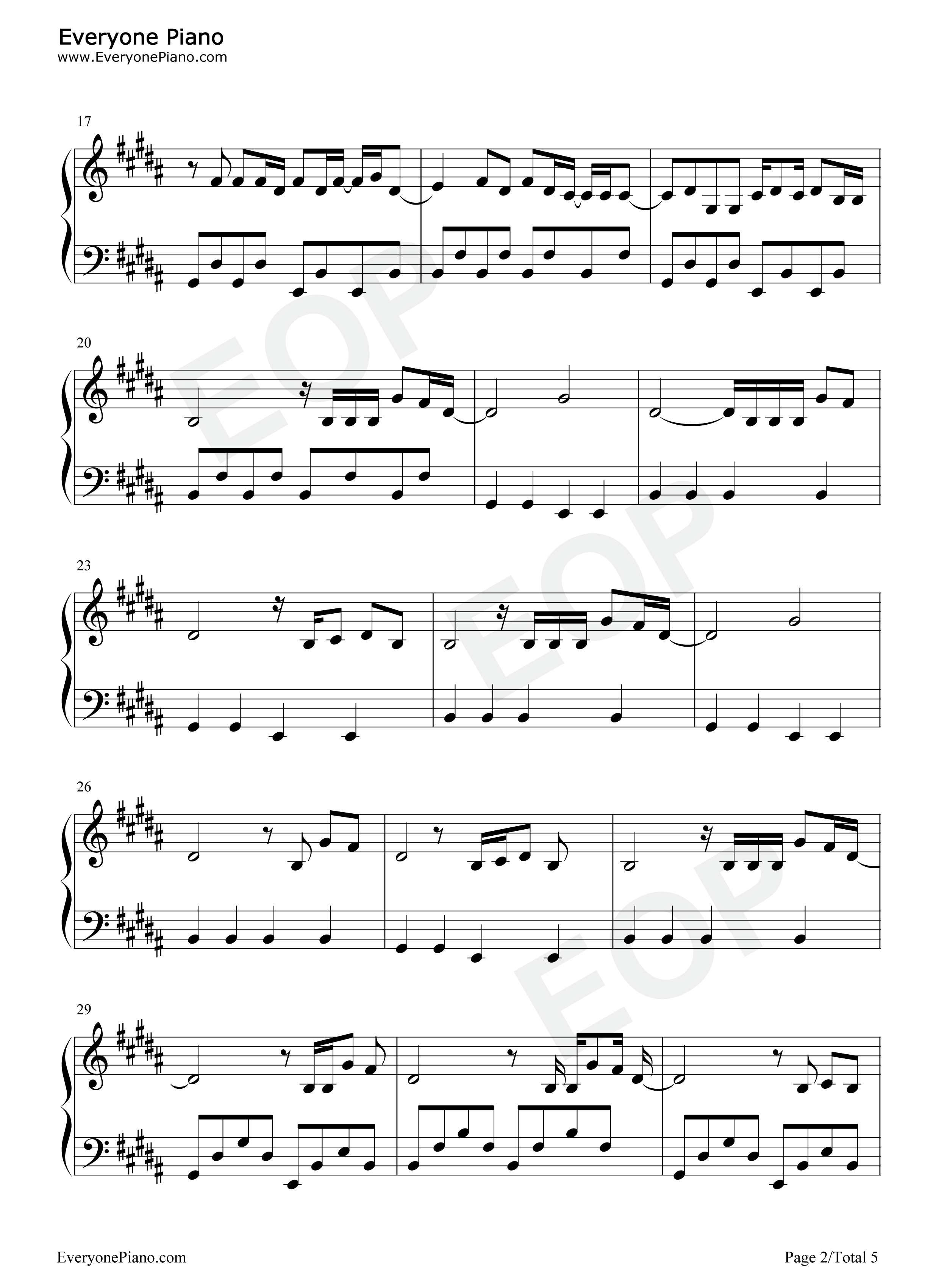 Love_to_Go钢琴谱_Lost_Frequencies_Zonderling_Kelvin_Jones