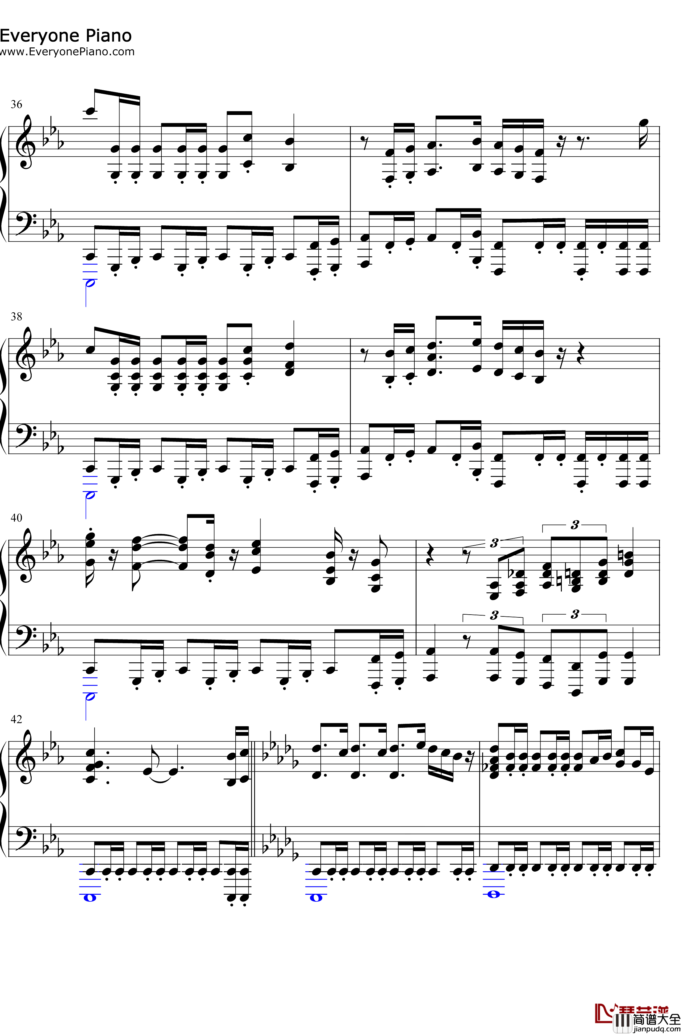 The_Mandalorian钢琴谱_Ludwig_Göransson_曼达洛人OST
