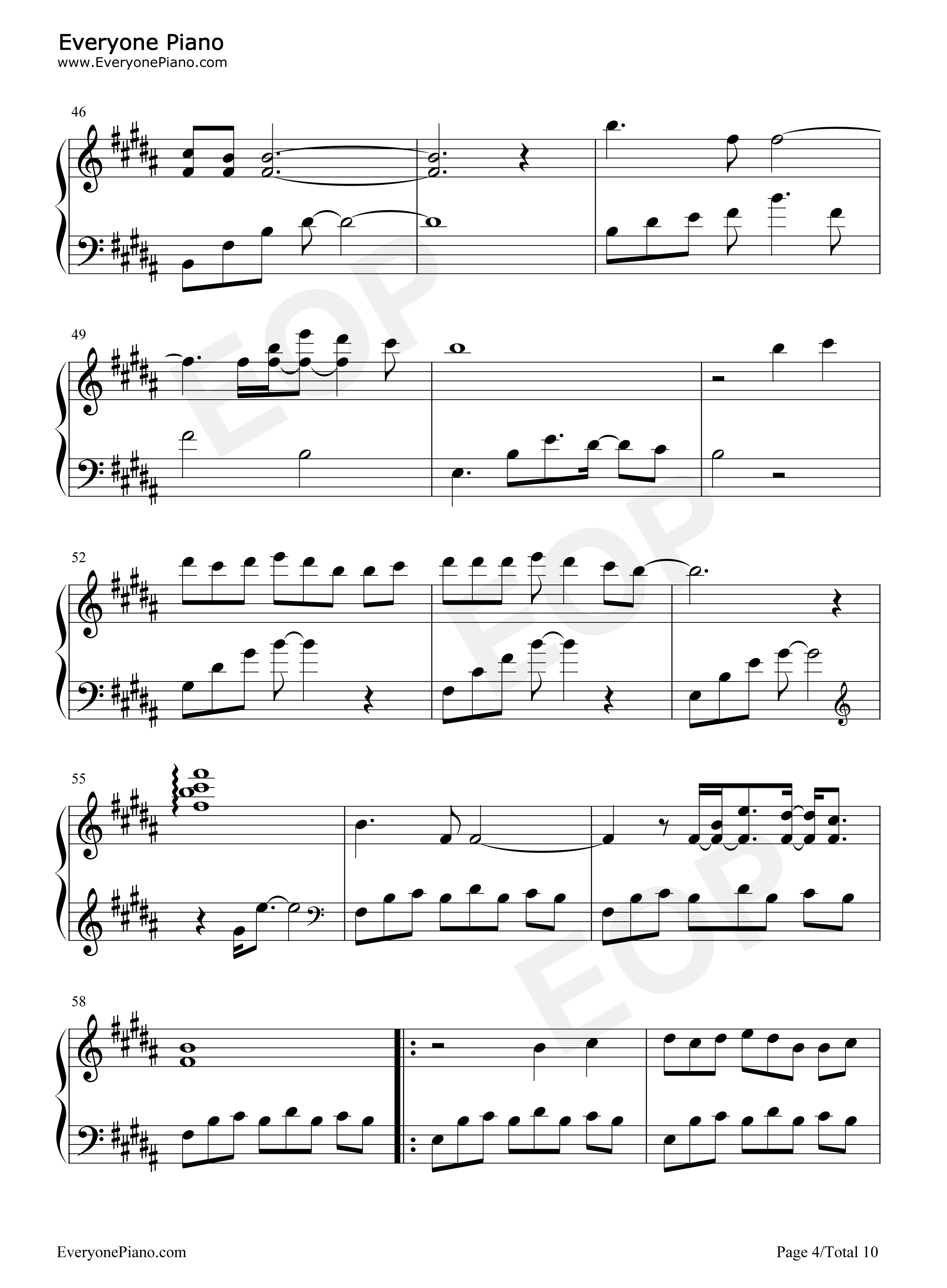 你的名字歌曲合集钢琴谱_Radwimps