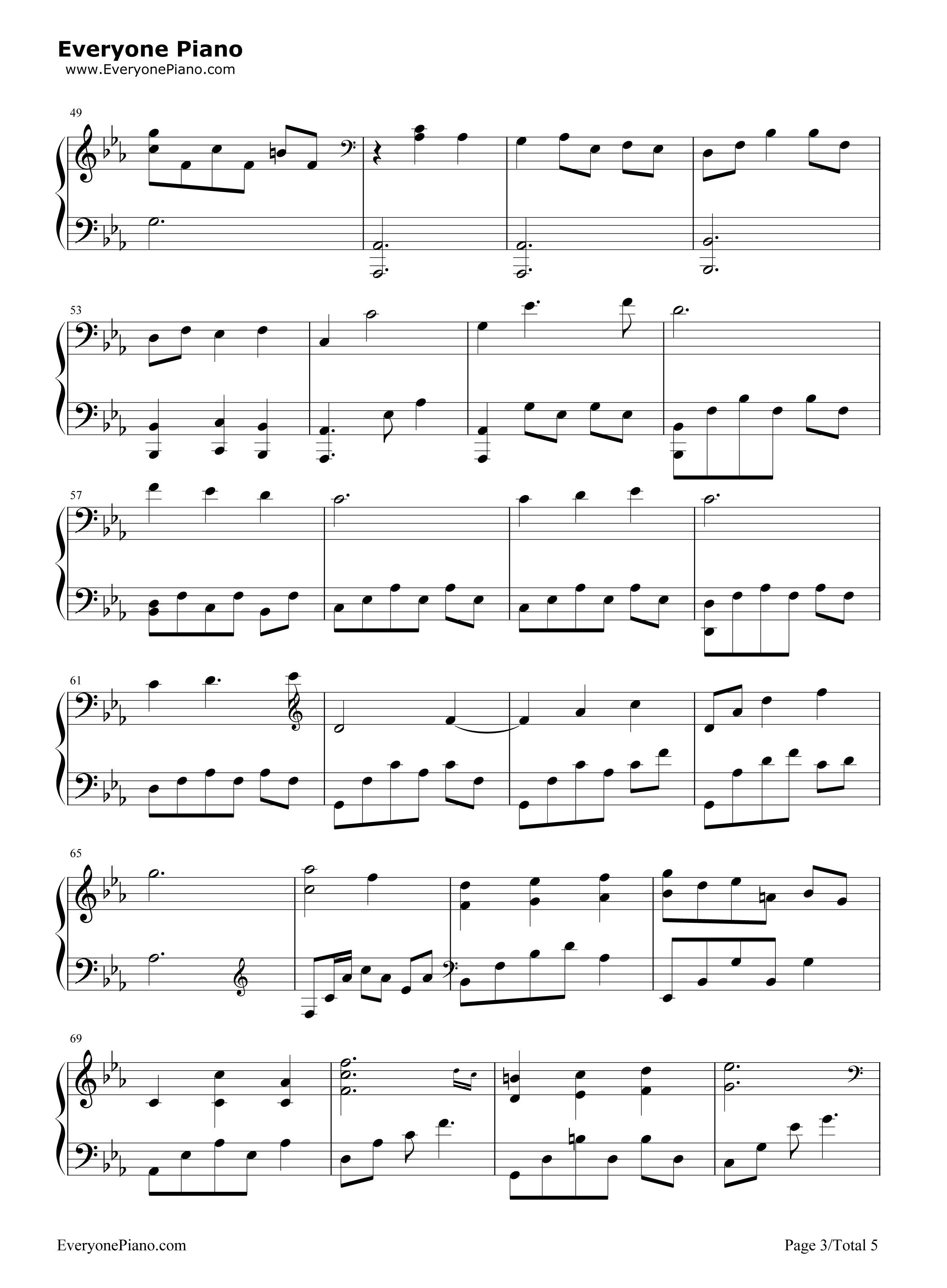My_Heart_Is_Crying钢琴谱_Stairway_Games
