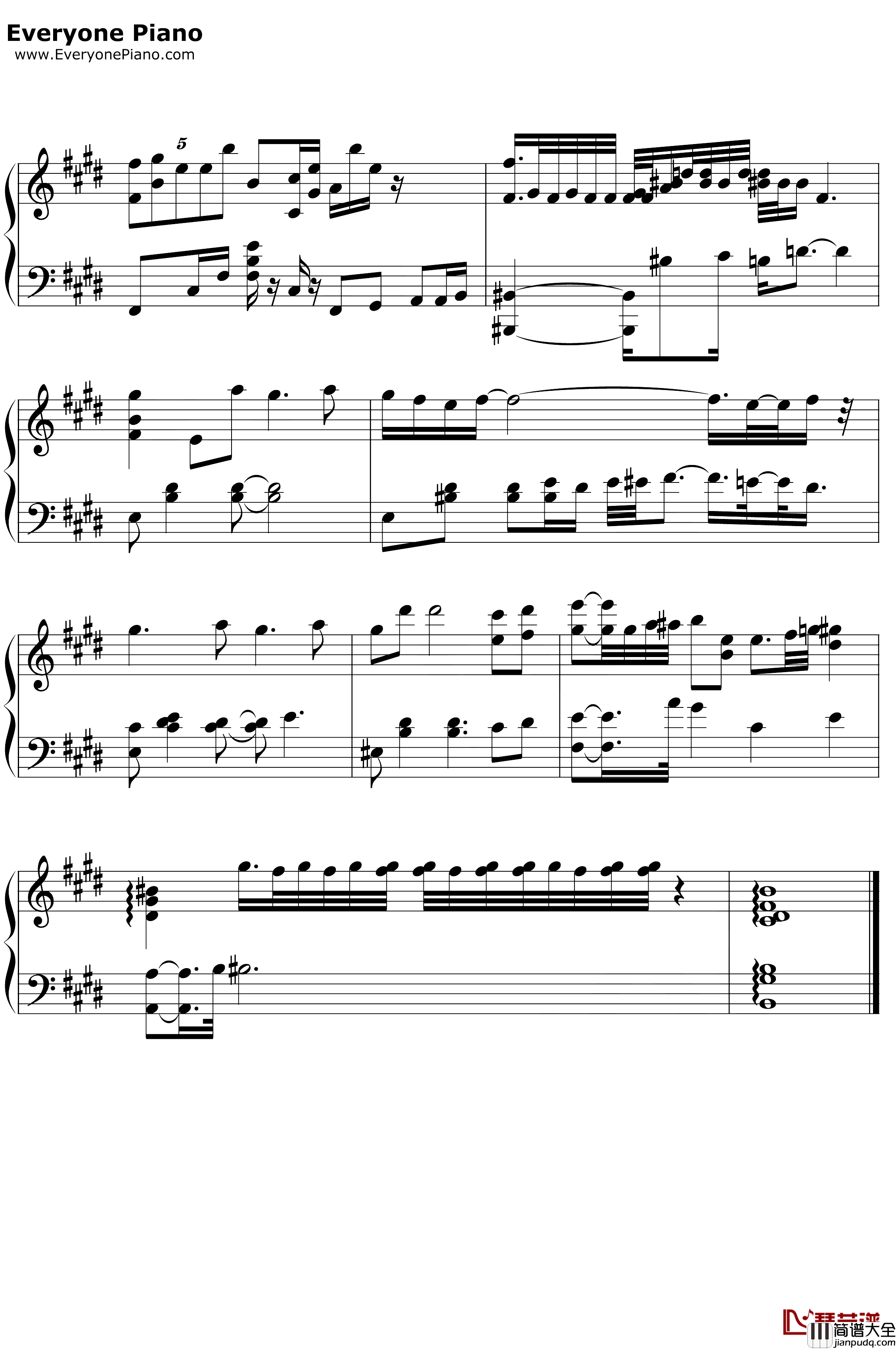 年轮说钢琴谱_杨丞琳_荼蘼片头曲