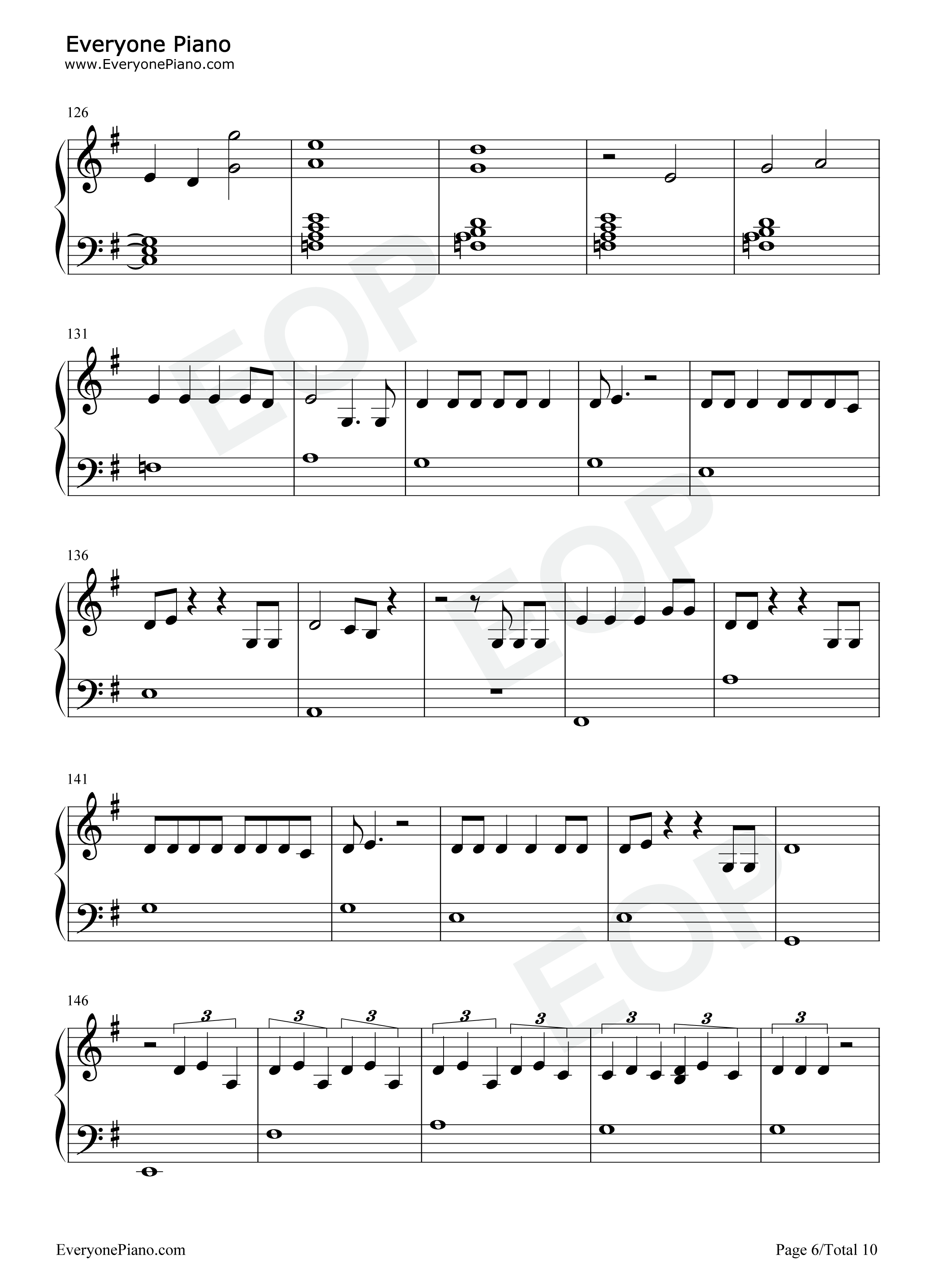 Get_Well_Soon钢琴谱_Ariana_Grande