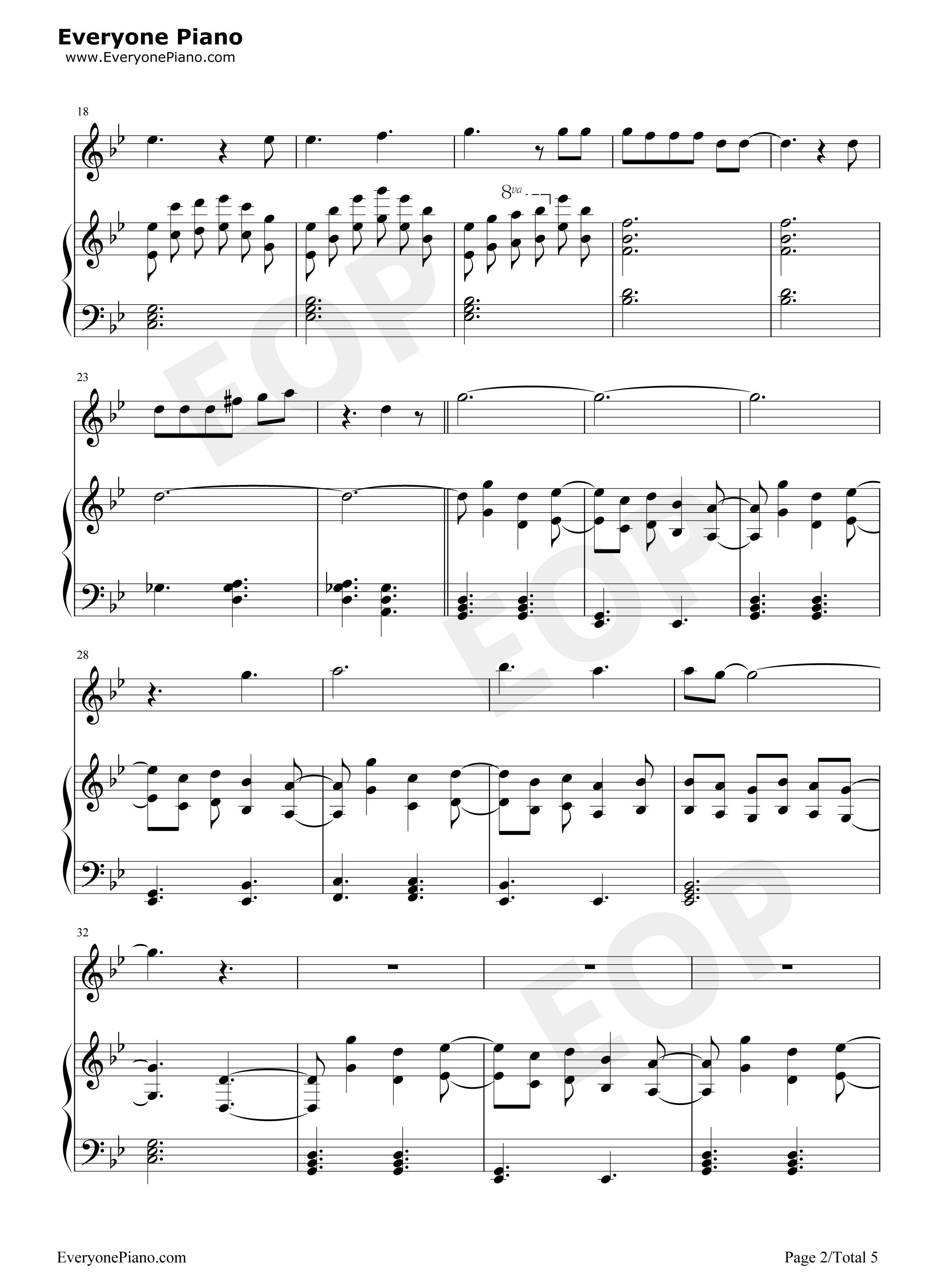 Scream钢琴谱_Sergey_Lazarev