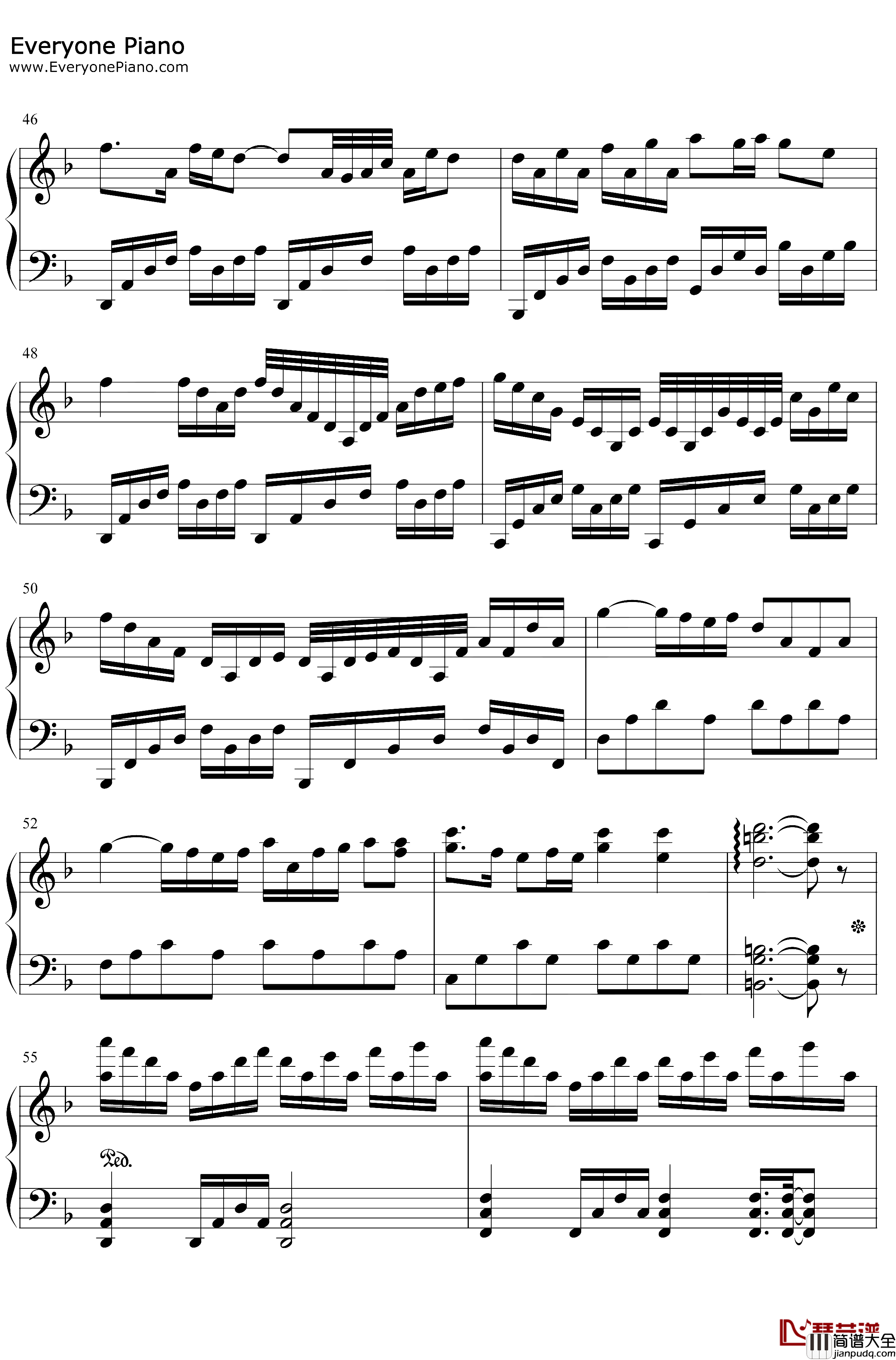 Crystallize钢琴谱_LindseyStirling_治愈纯音乐