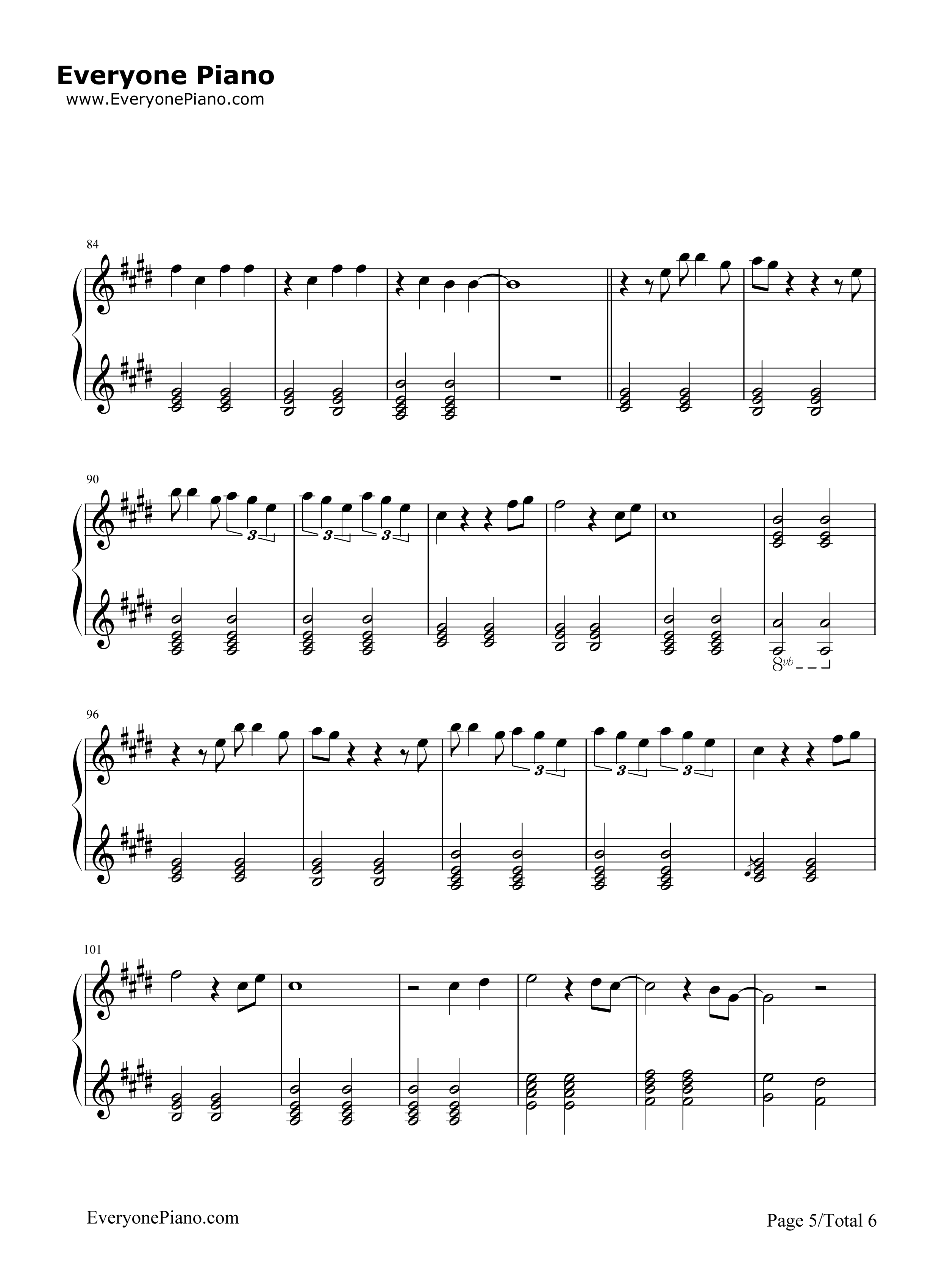 Grand_Piano钢琴谱_Nicki_Minaj