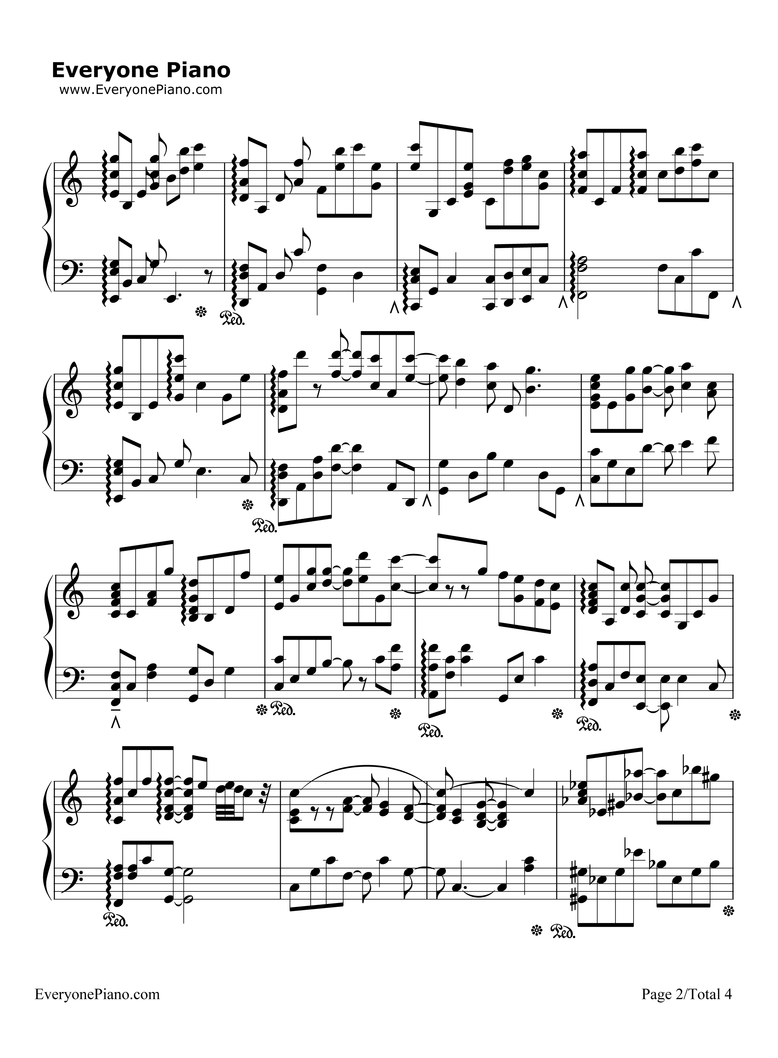 Serenity钢琴谱_Robert_Haig_Coxon