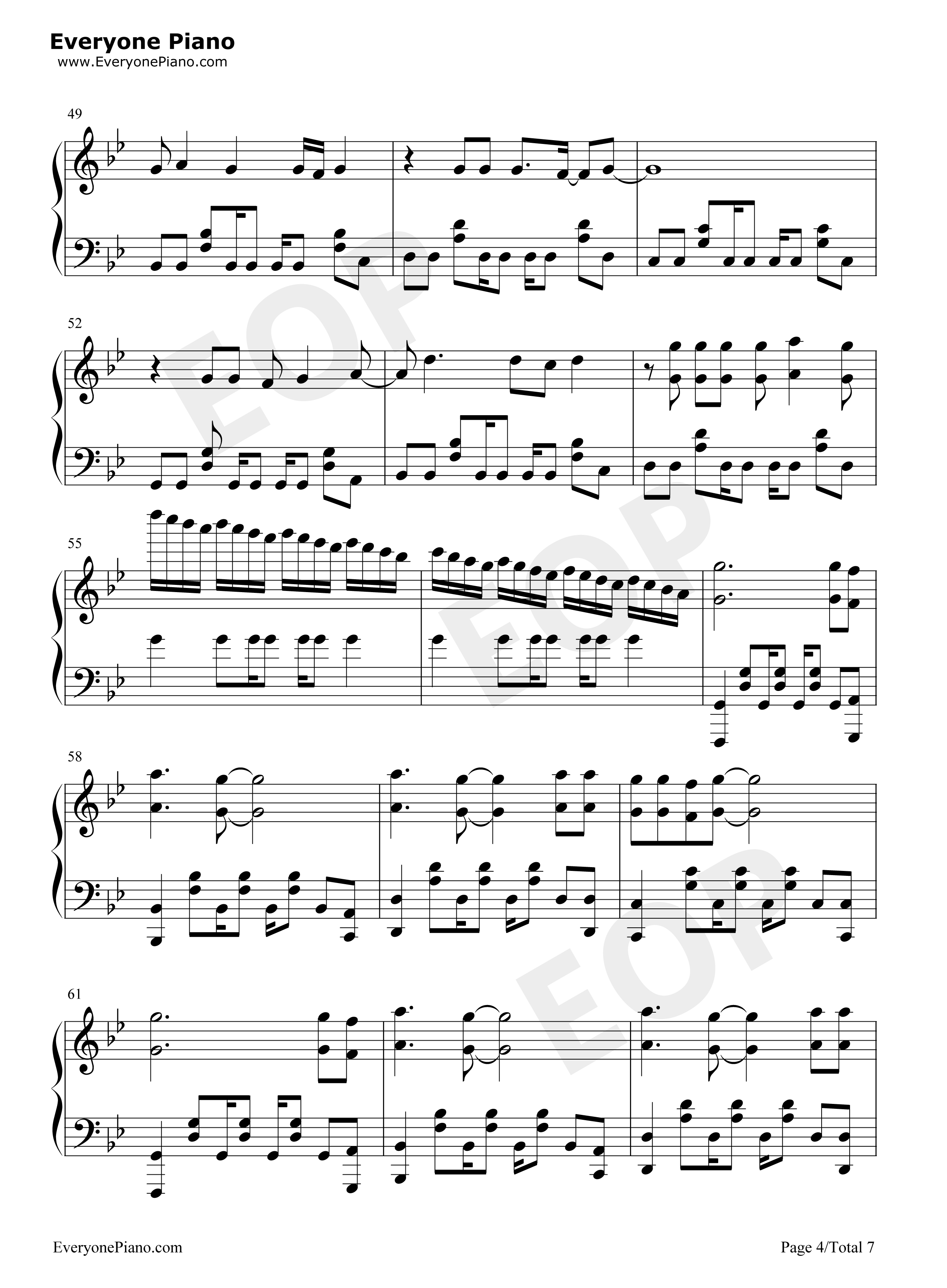 Love_Me_Again钢琴谱_John_Newman