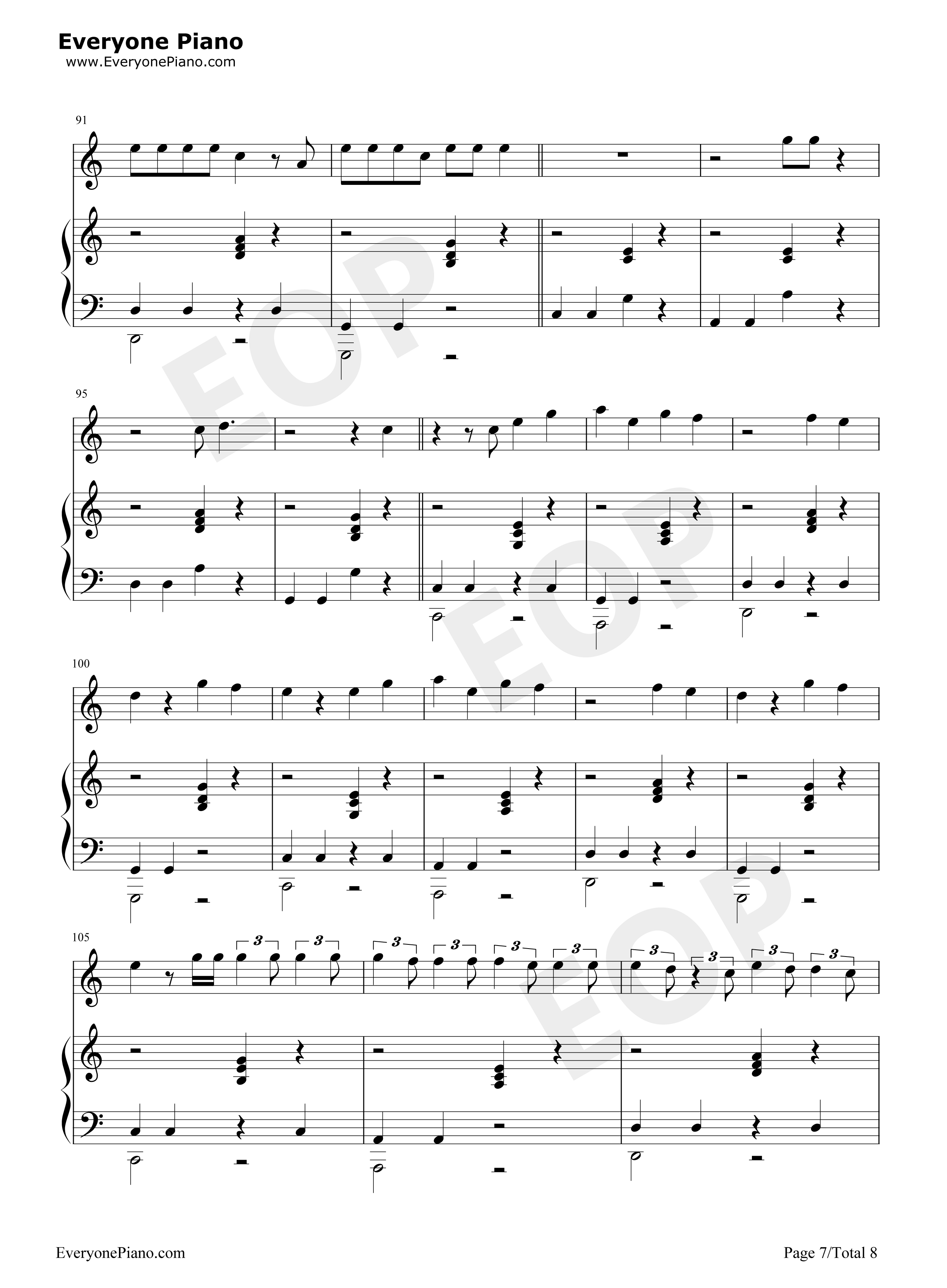 Anxiety钢琴谱_Julia_Michaels_Selena_Gomez