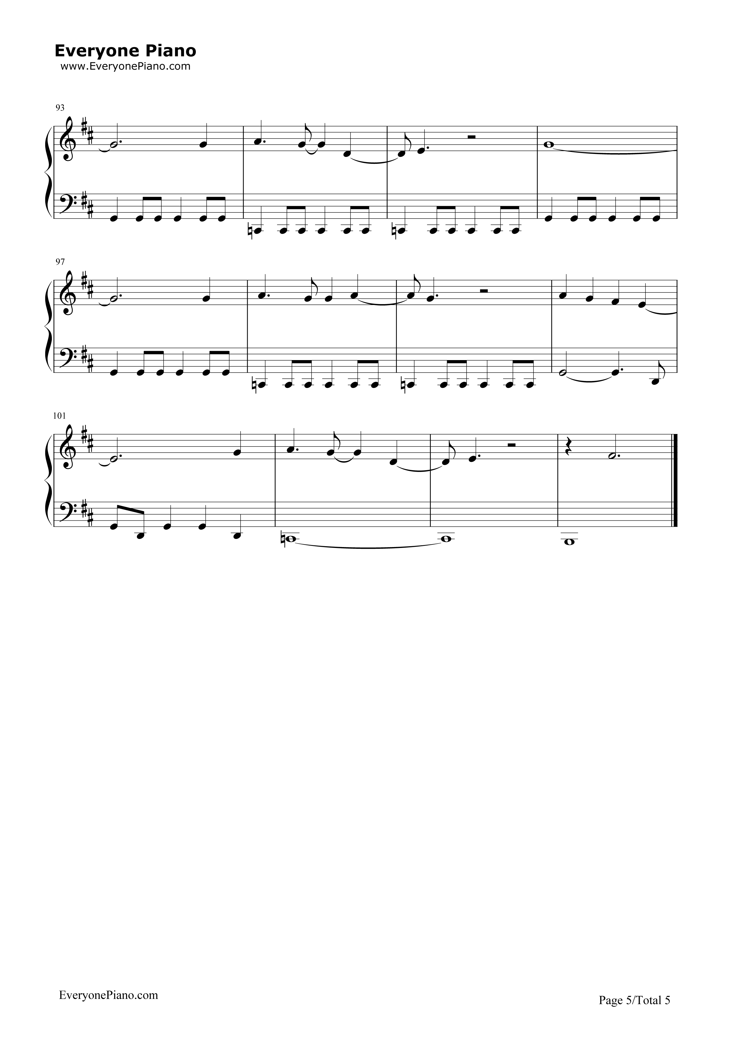 Just_a_Girl钢琴谱_No_Doubt