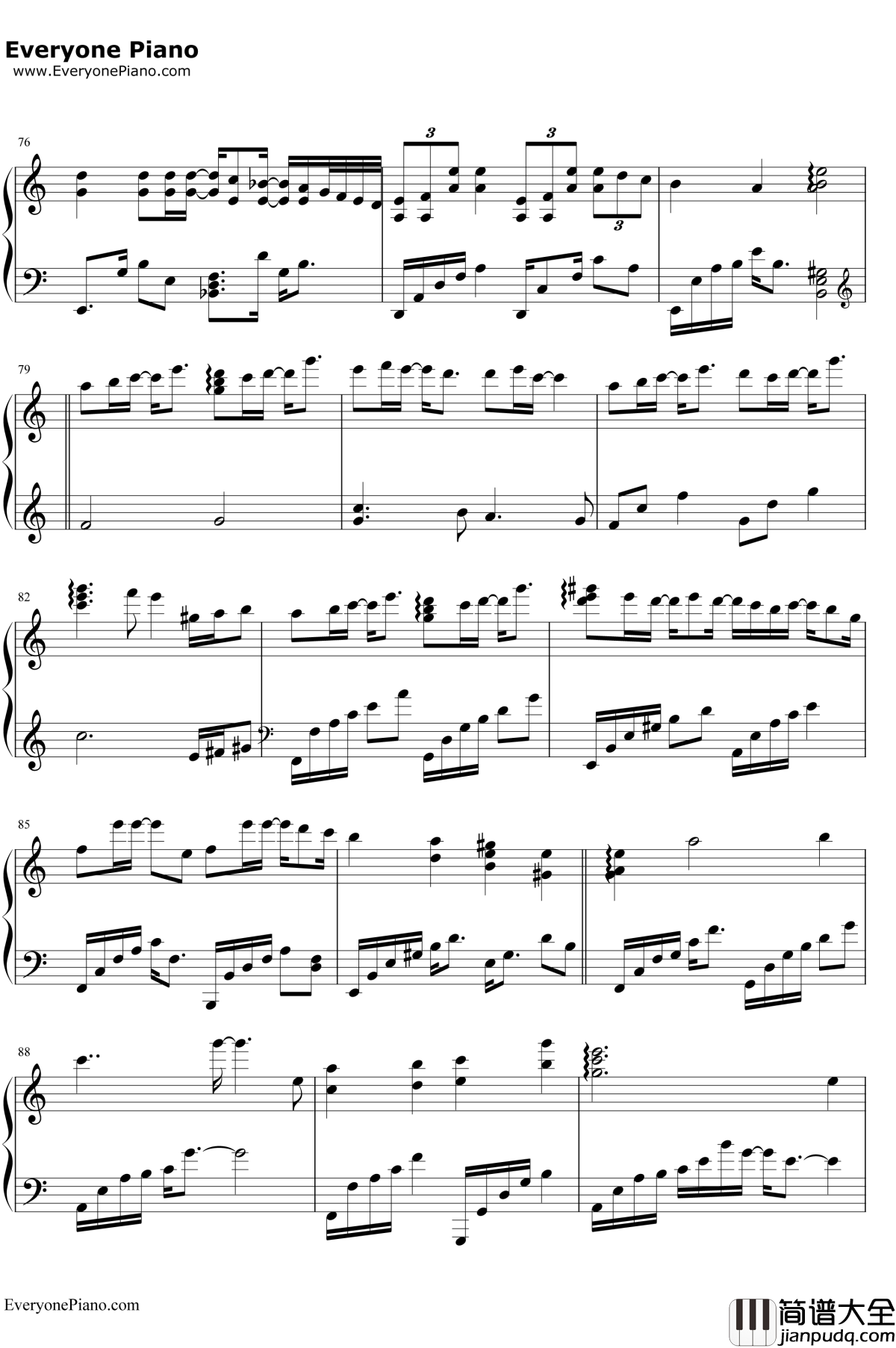 泪的声音钢琴谱__V.K克