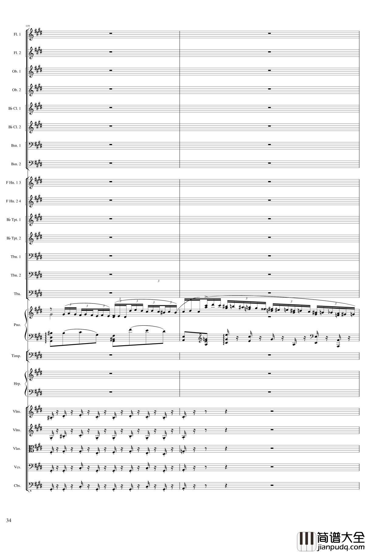 Fantasy_for_piano_and_orchestra,_Op.111钢琴谱_一个球