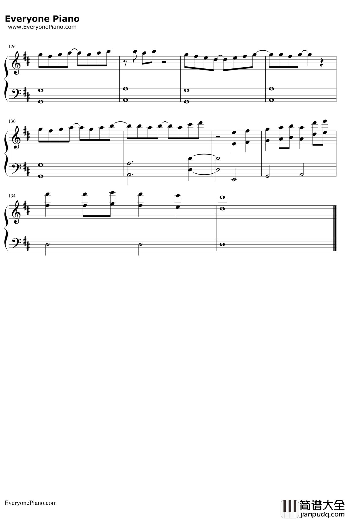 恋弾けました钢琴谱_ゆず_齐木楠雄的灾难主题曲