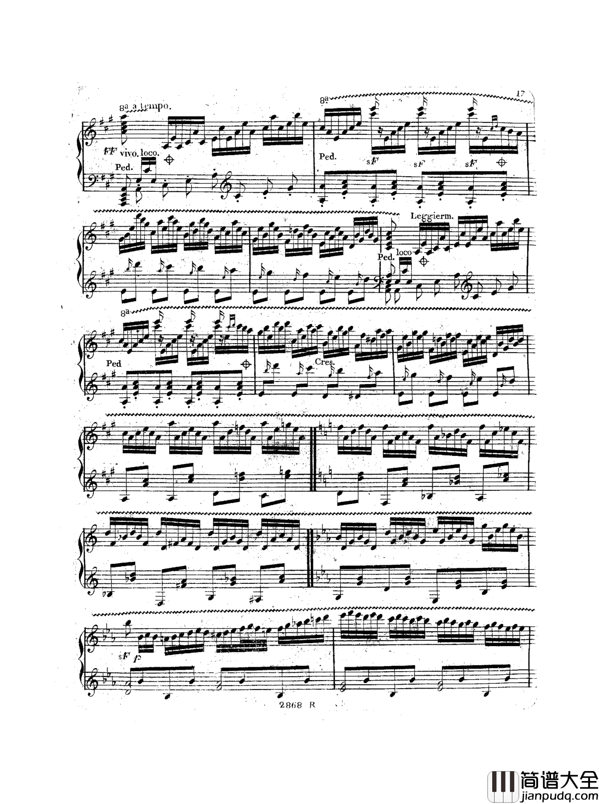 a小调钢琴协奏曲__Op.214钢琴谱_车尔尼_Czerny