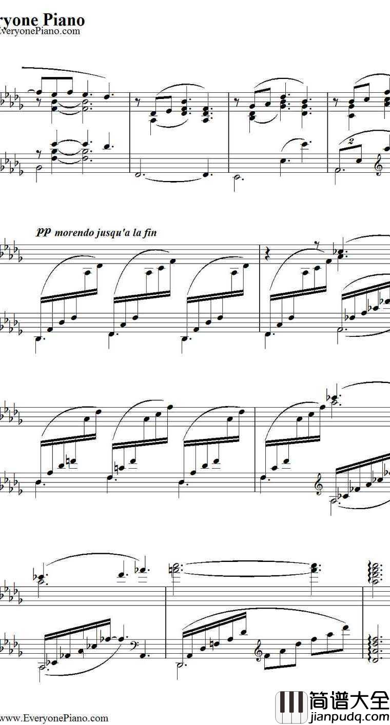 Clair_de_lune钢琴谱_德彪西(Debussy)