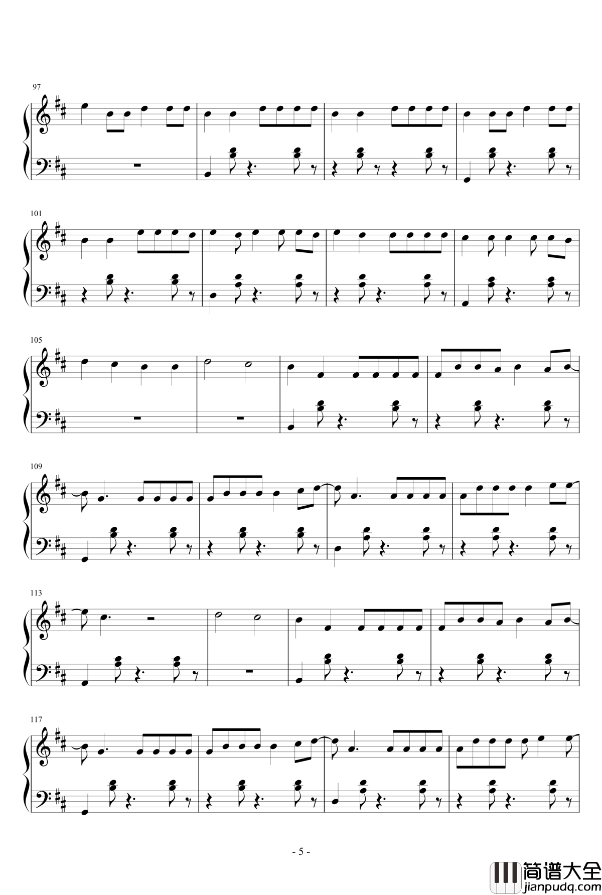 Despacito钢琴谱_Justin_Bieber