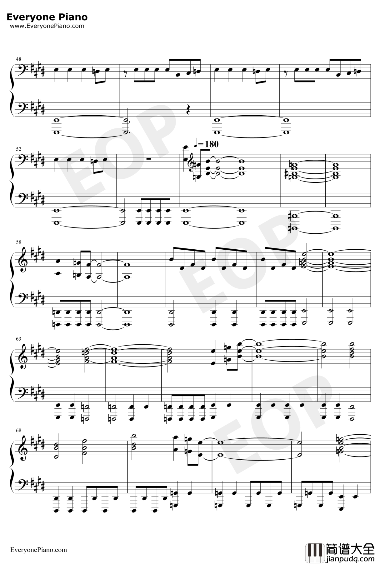 蜘蛛侠英雄远征官方预告片音乐钢琴谱_MichaelGiacchino