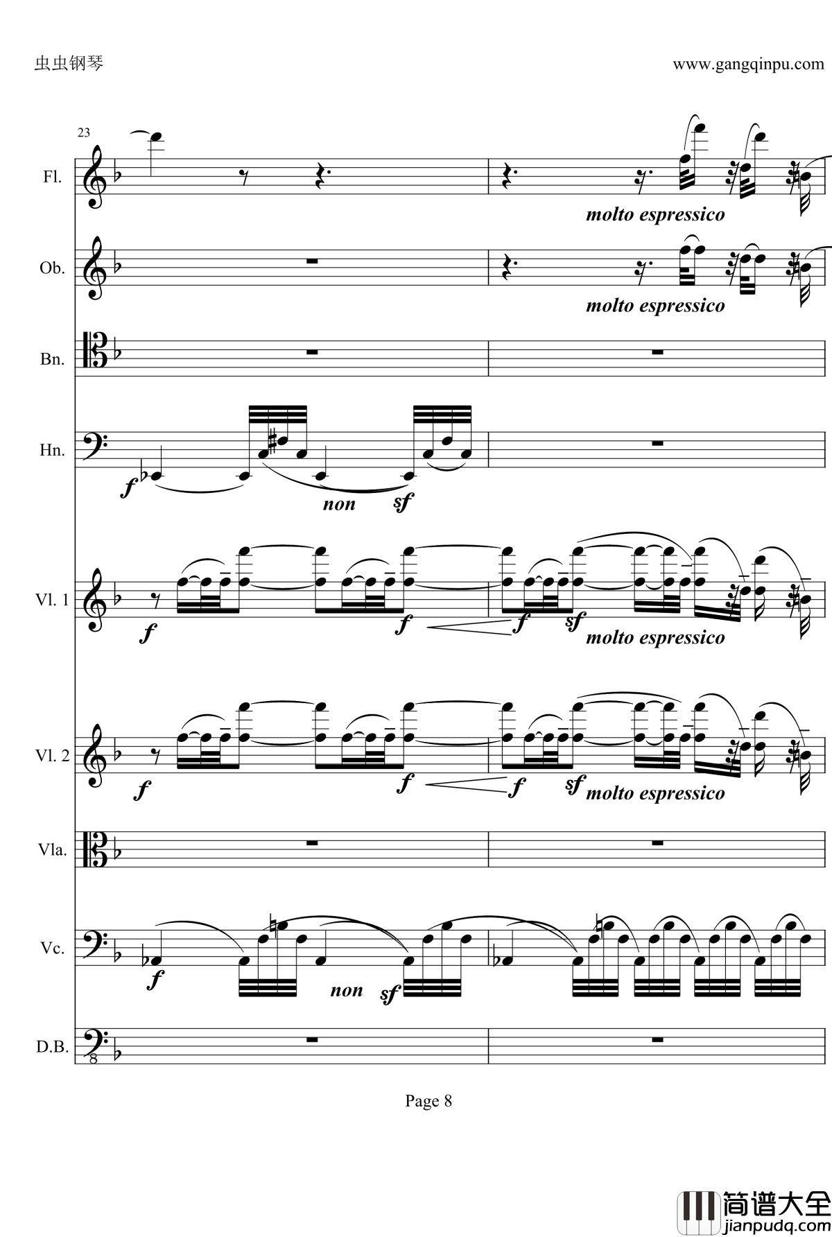 奏鸣曲之交响钢琴谱_第21_Ⅱ_贝多芬_beethoven